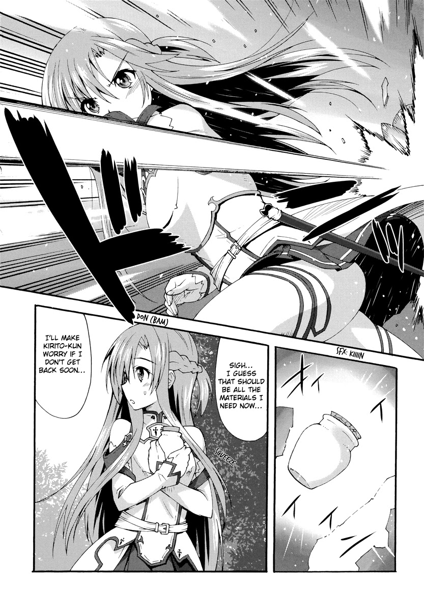 Sword Art Online Comic Anthology Chapter 1.1 page 10 - Vol.1 Chapter 1: Asuna's SECRET