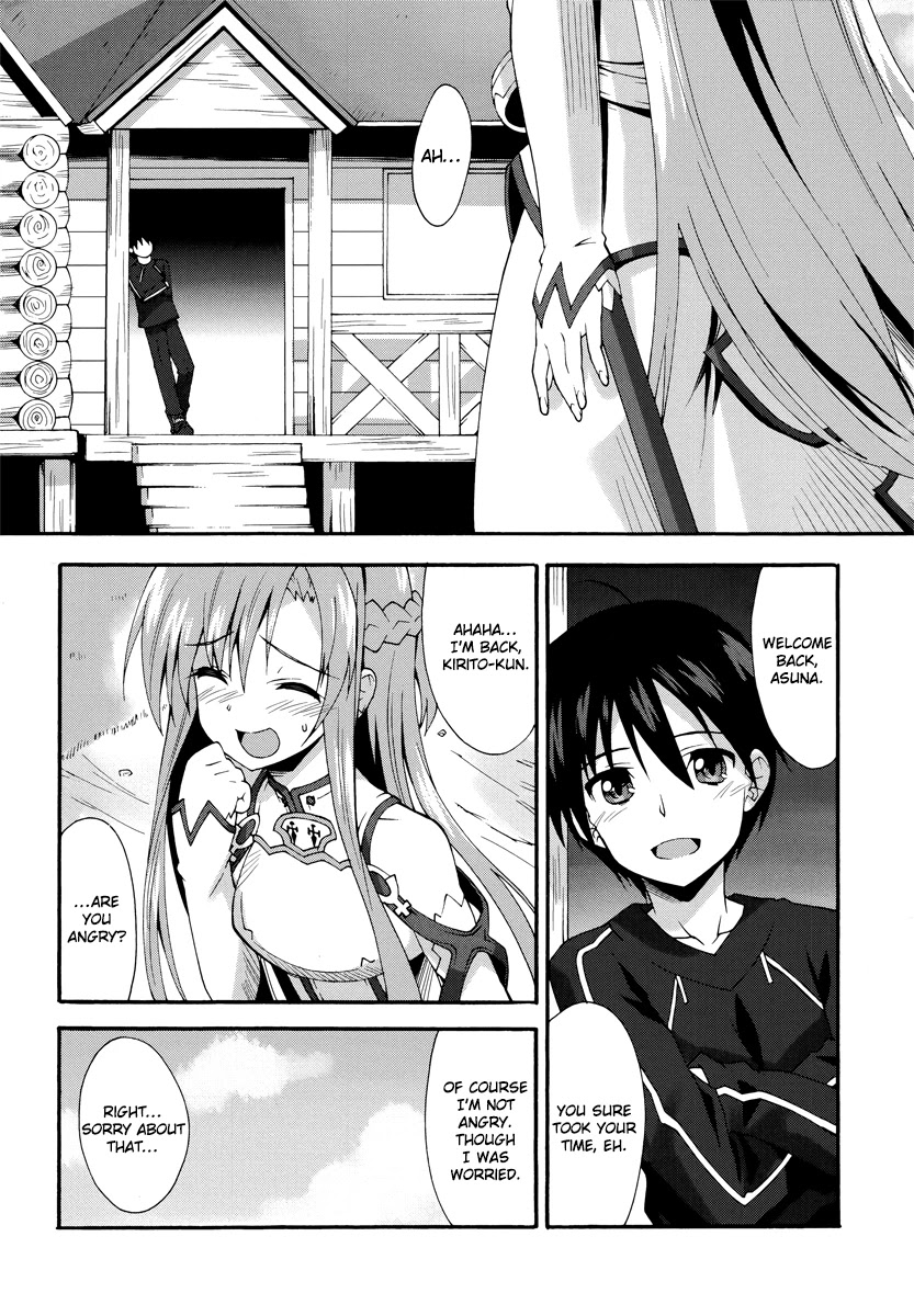 Sword Art Online Comic Anthology Chapter 1.1 page 11 - Vol.1 Chapter 1: Asuna's SECRET