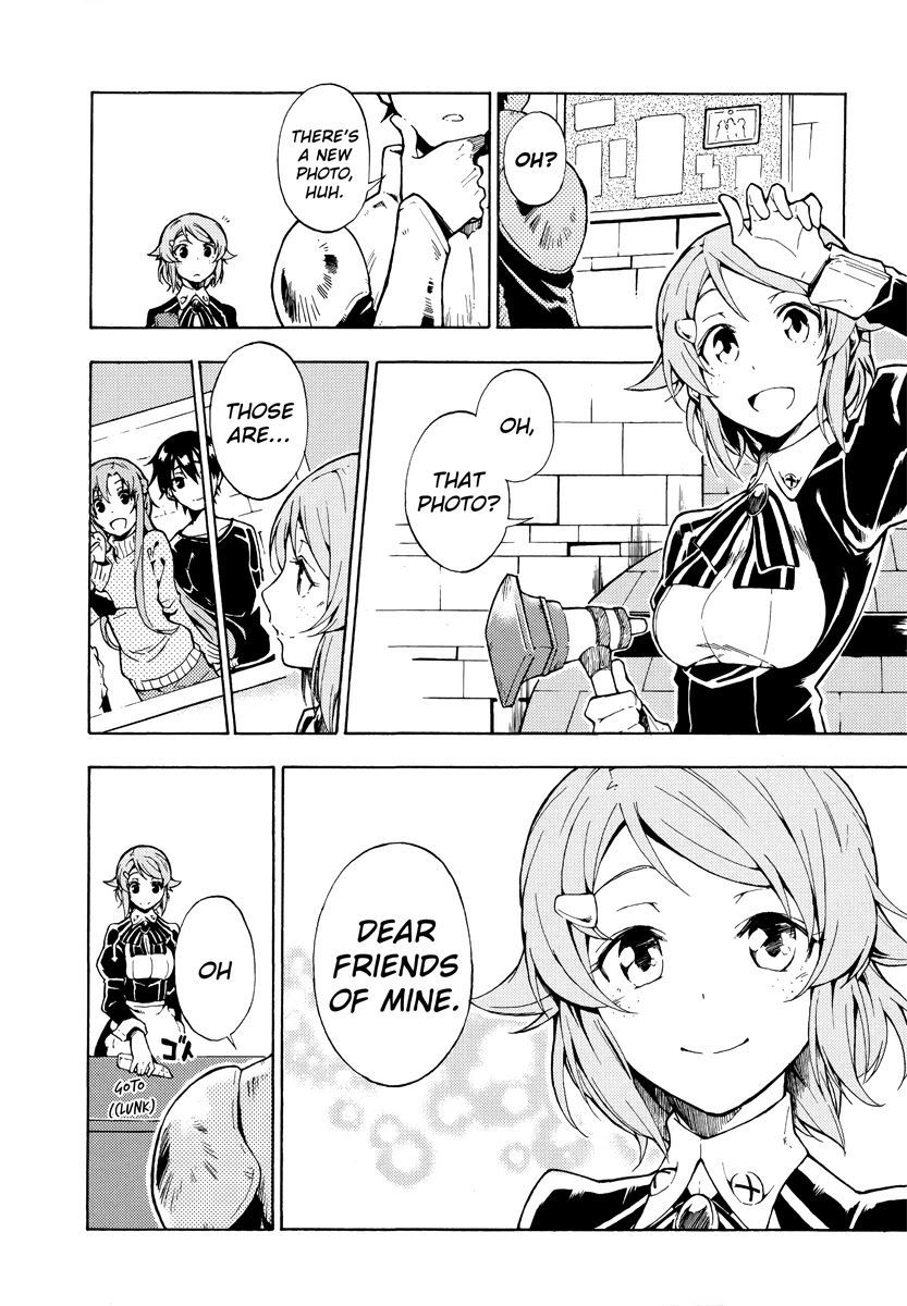 Sword Art Online Comic Anthology Chapter 1.3 page 8 - Vol.1 Chapter 3: Don't Lose, Lisbeth!