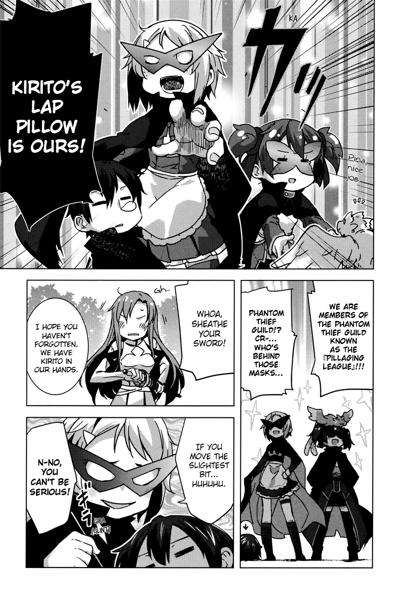 Sword Art Online Comic Anthology Chapter 1.5 page 3 - Vol.1 Chapter 5: Today's Weather Setting is Also Great