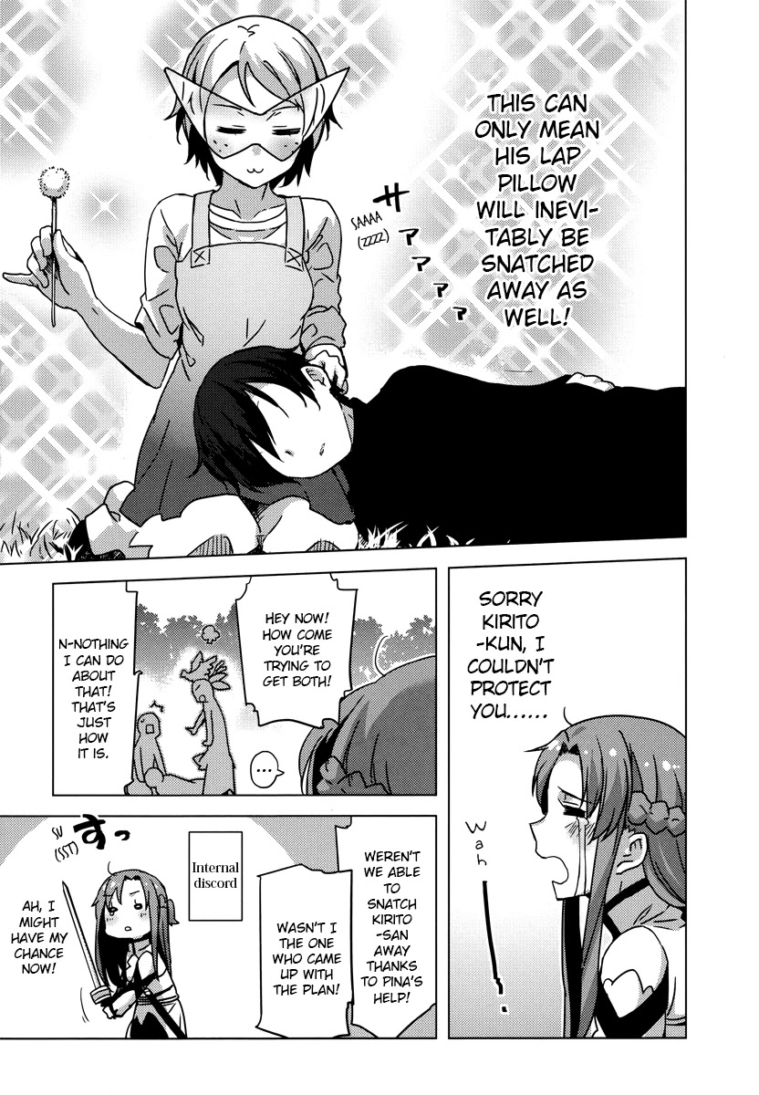 Sword Art Online Comic Anthology Chapter 1.5 page 5 - Vol.1 Chapter 5: Today's Weather Setting is Also Great
