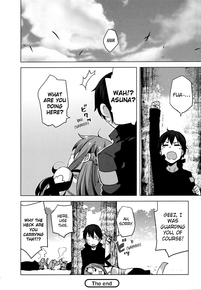 Sword Art Online Comic Anthology Chapter 1.5 page 6 - Vol.1 Chapter 5: Today's Weather Setting is Also Great