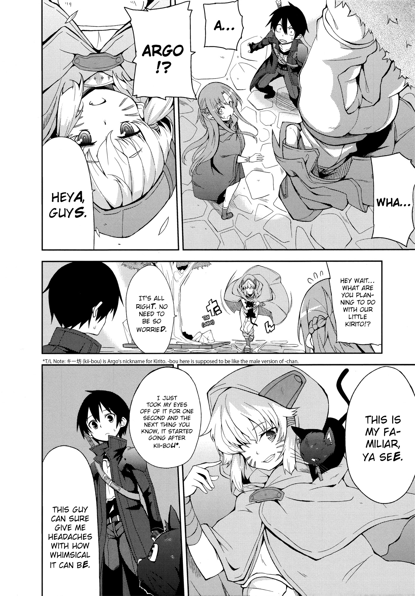 Sword Art Online Comic Anthology Chapter 1.8 page 10 - Vol.1 Chapter 8: Nekoneko Quest Online
