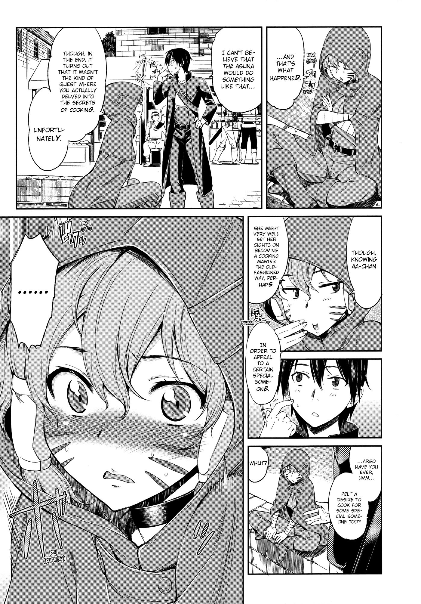 Sword Art Online Comic Anthology Chapter 1.9 page 21 - Vol.1 Chapter 9: Uncertain Argorithm