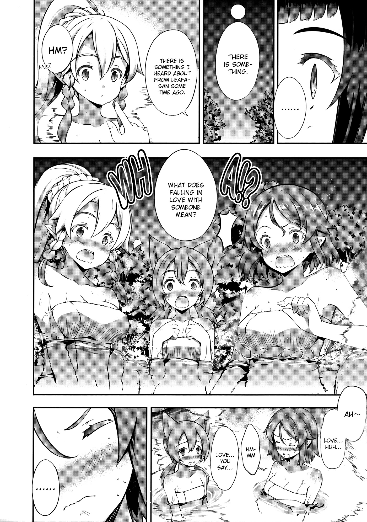 Sword Art Online Comic Anthology Chapter 2.1 page 4 - Vol.2 Chapter 1: The Form of Love