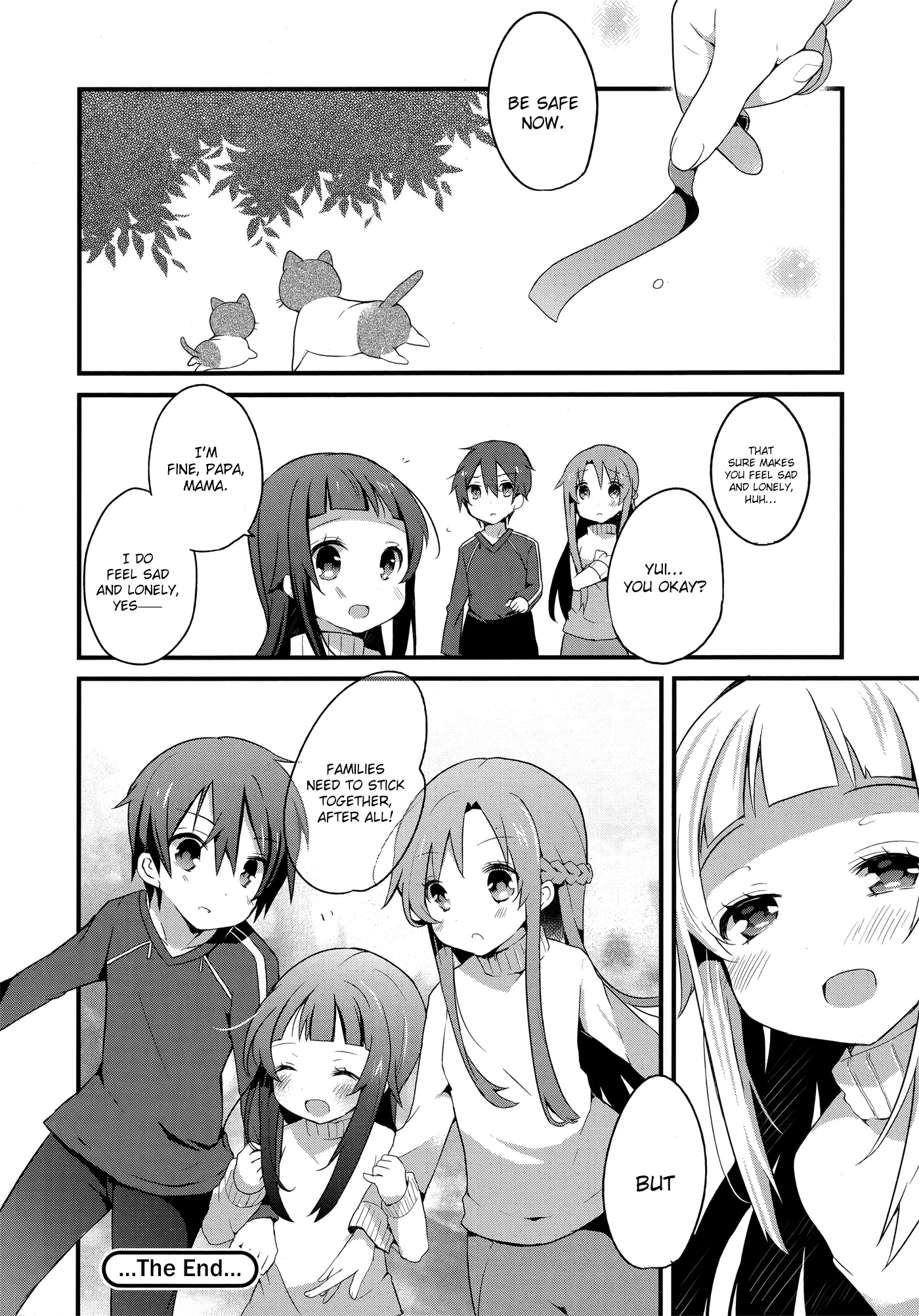 Sword Art Online Comic Anthology Chapter 2.10 page 6 - Vol.2 Chapter 10: Need to Stick Together