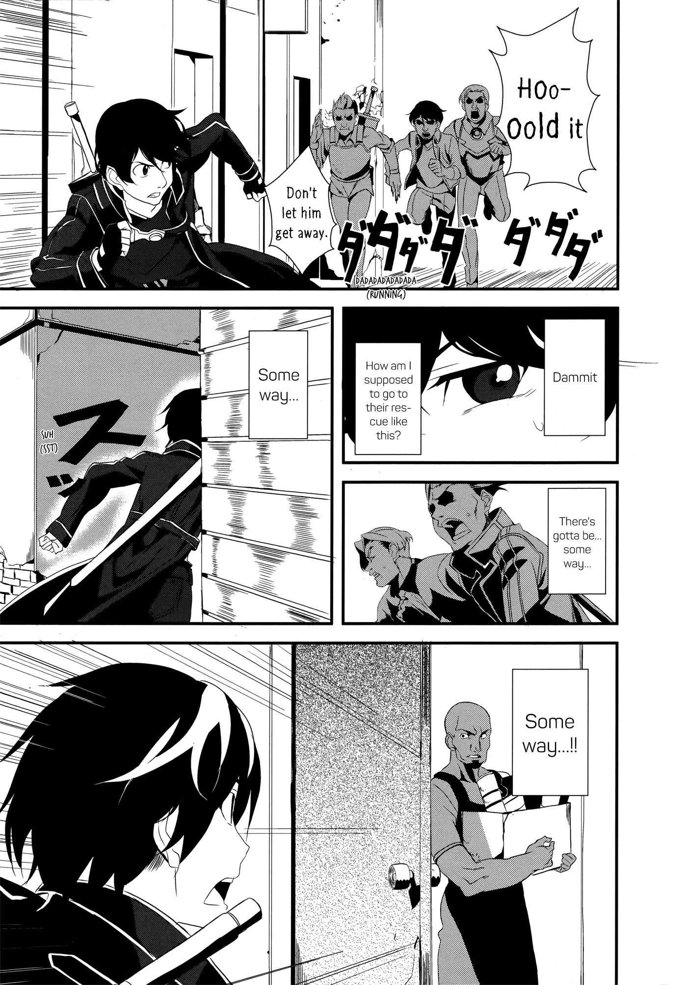 Sword Art Online Comic Anthology Chapter 2.2 page 13 - Vol.2 Chapter 2: Cops & Robbers Online