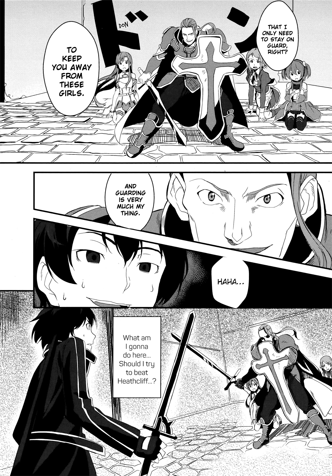 Sword Art Online Comic Anthology Chapter 2.2 page 20 - Vol.2 Chapter 2: Cops & Robbers Online