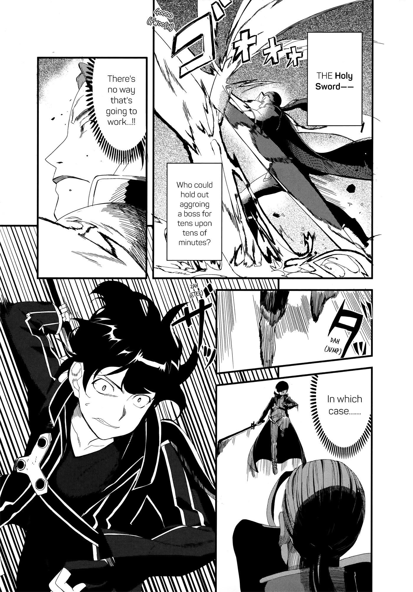 Sword Art Online Comic Anthology Chapter 2.2 page 21 - Vol.2 Chapter 2: Cops & Robbers Online