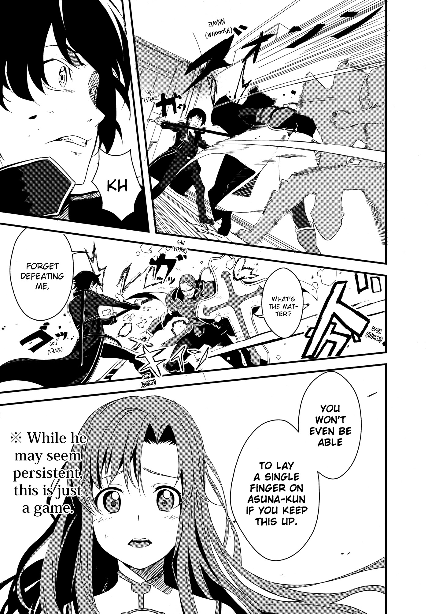 Sword Art Online Comic Anthology Chapter 2.2 page 23 - Vol.2 Chapter 2: Cops & Robbers Online
