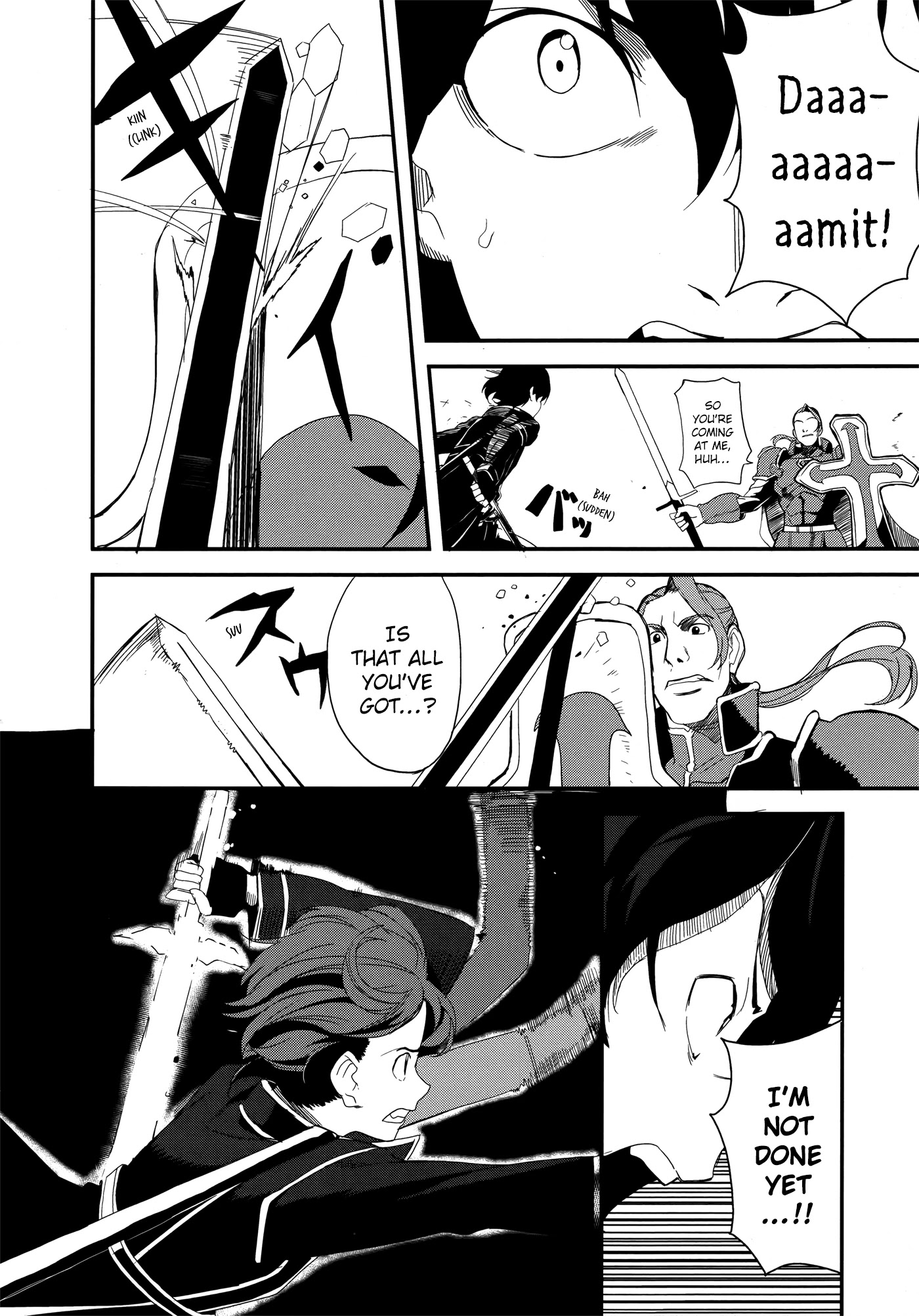 Sword Art Online Comic Anthology Chapter 2.2 page 24 - Vol.2 Chapter 2: Cops & Robbers Online