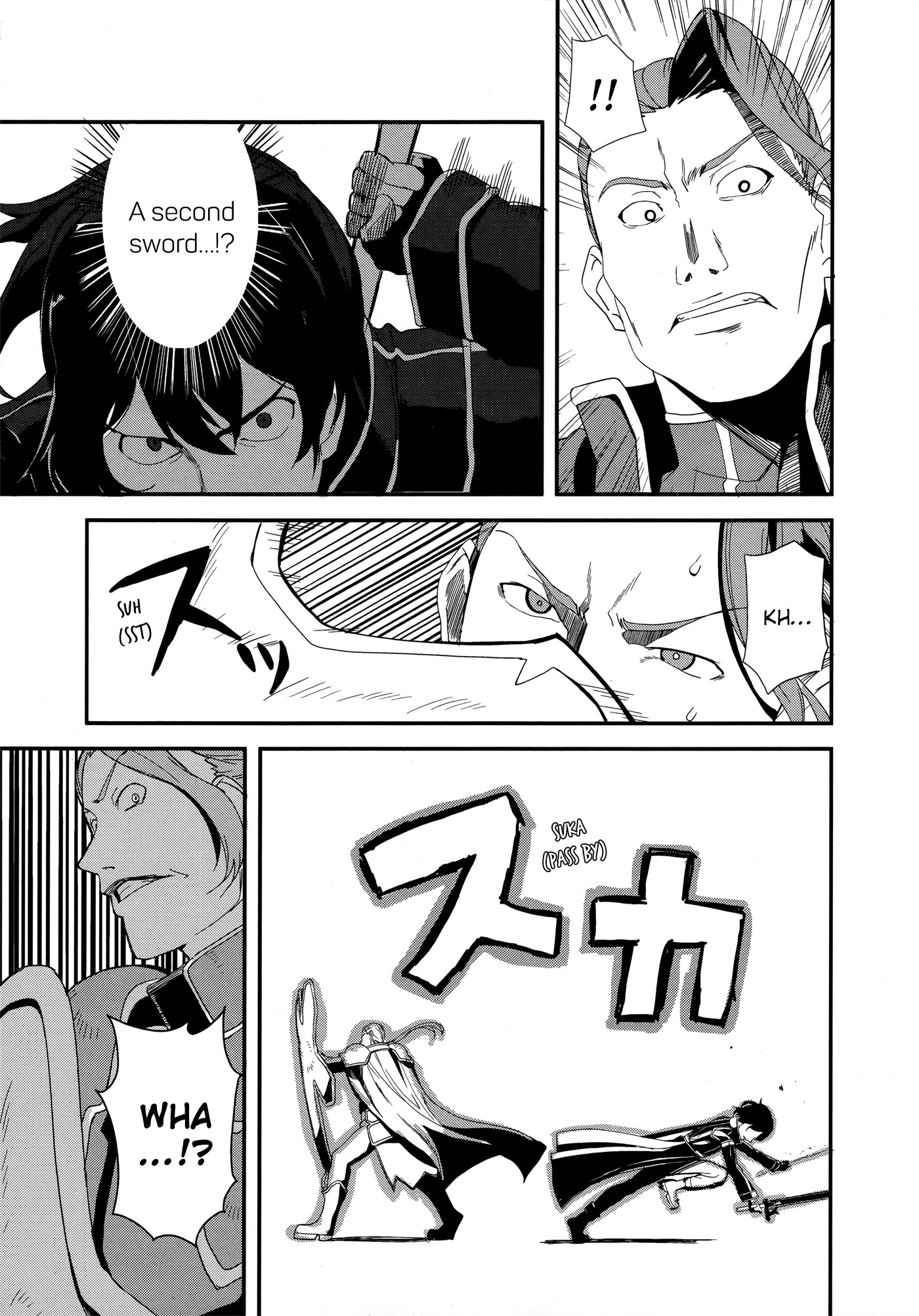 Sword Art Online Comic Anthology Chapter 2.2 page 25 - Vol.2 Chapter 2: Cops & Robbers Online