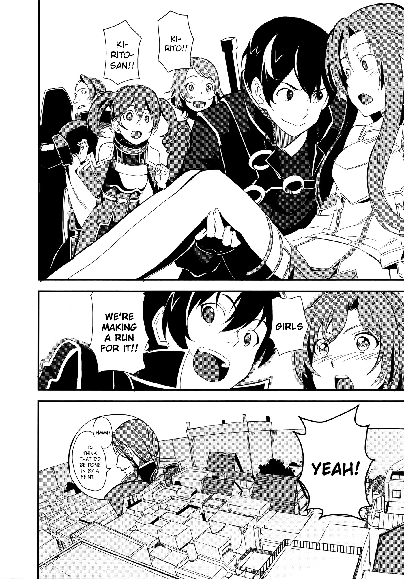 Sword Art Online Comic Anthology Chapter 2.2 page 26 - Vol.2 Chapter 2: Cops & Robbers Online