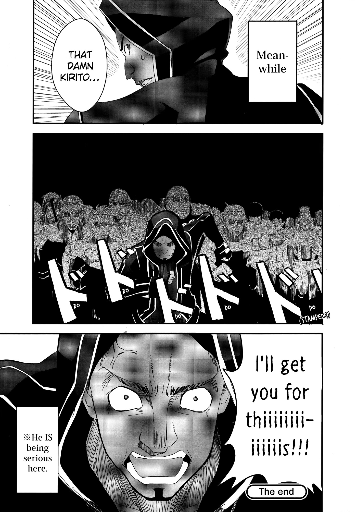 Sword Art Online Comic Anthology Chapter 2.2 page 27 - Vol.2 Chapter 2: Cops & Robbers Online