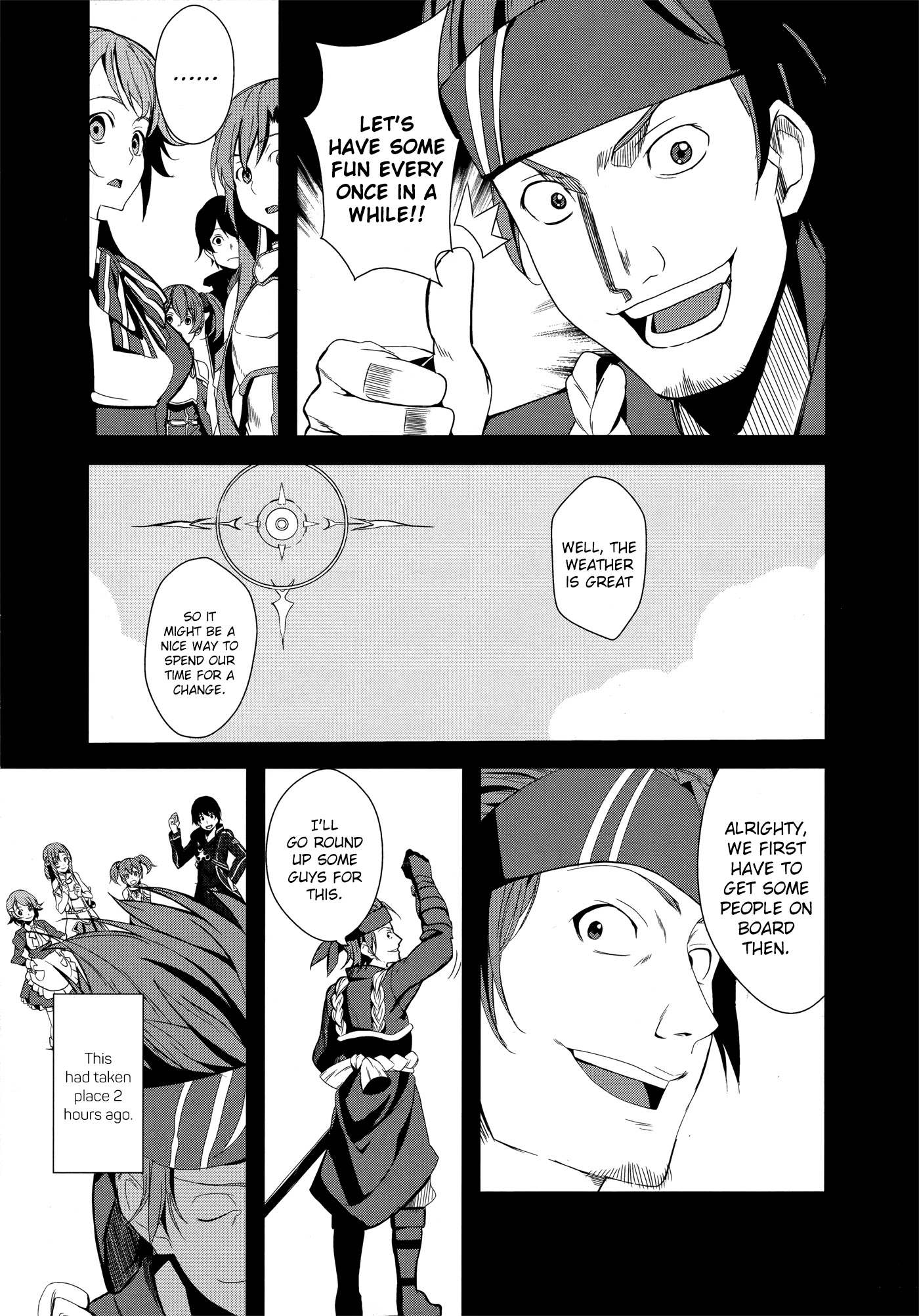 Sword Art Online Comic Anthology Chapter 2.2 page 5 - Vol.2 Chapter 2: Cops & Robbers Online