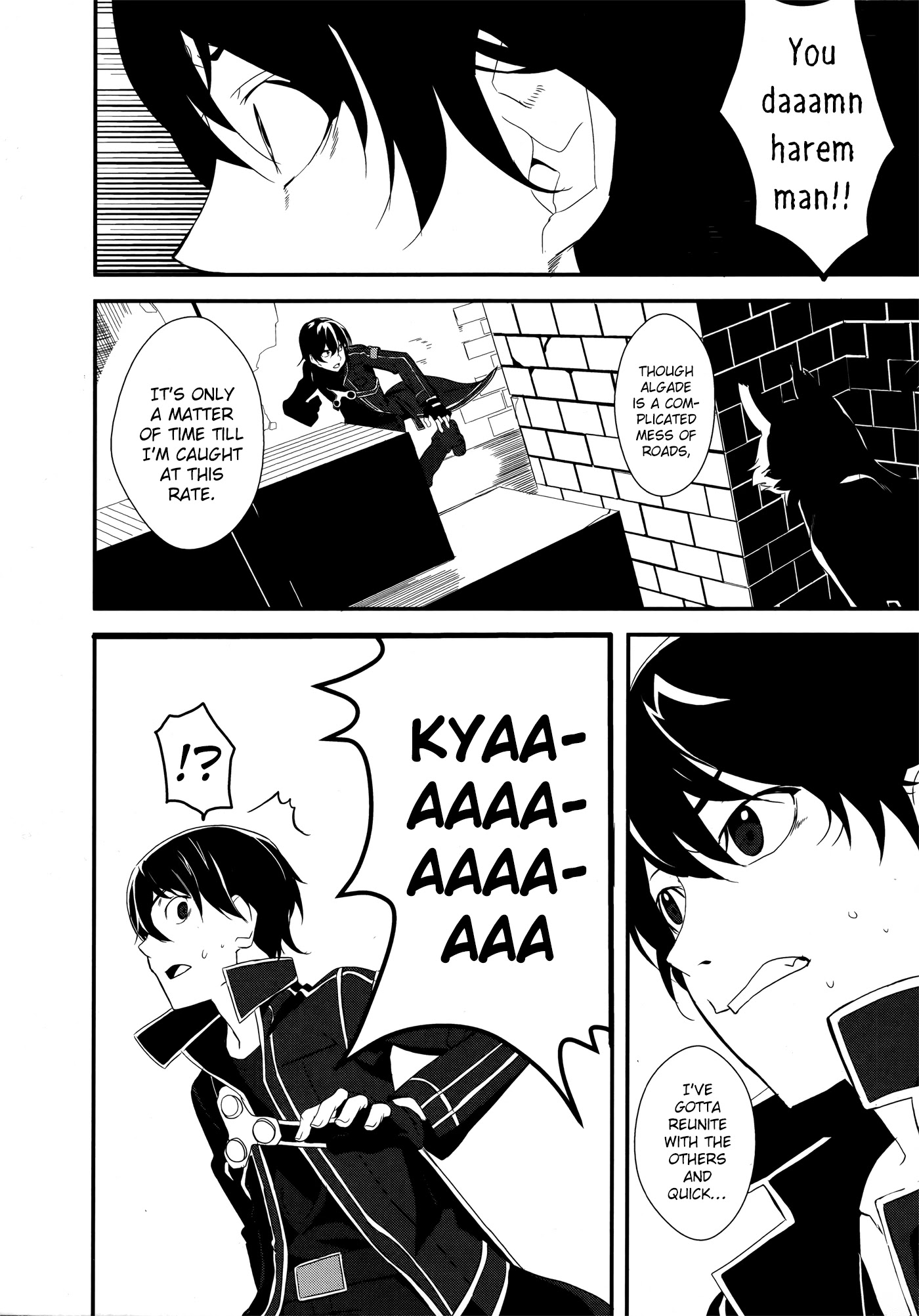 Sword Art Online Comic Anthology Chapter 2.2 page 8 - Vol.2 Chapter 2: Cops & Robbers Online
