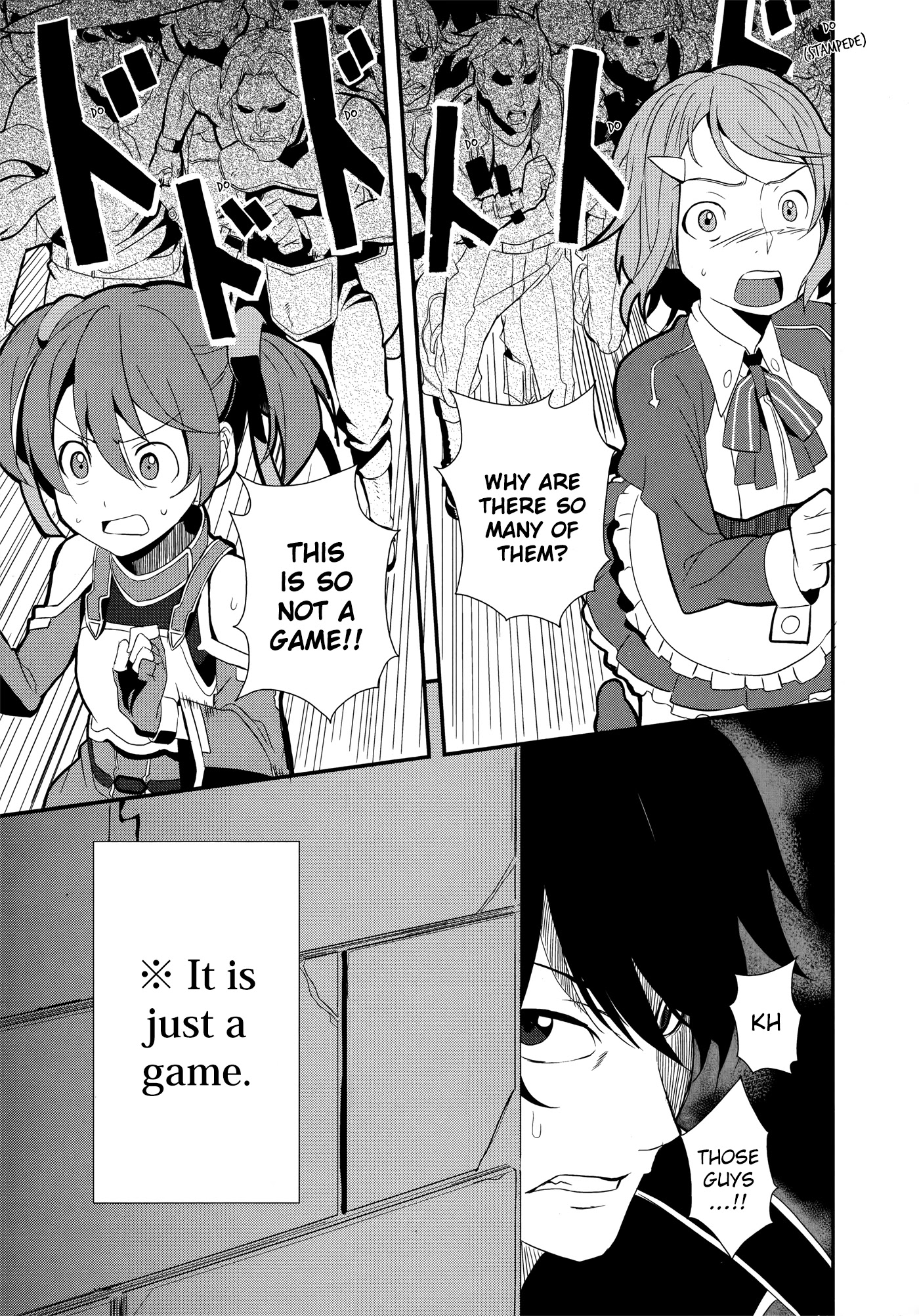 Sword Art Online Comic Anthology Chapter 2.2 page 9 - Vol.2 Chapter 2: Cops & Robbers Online