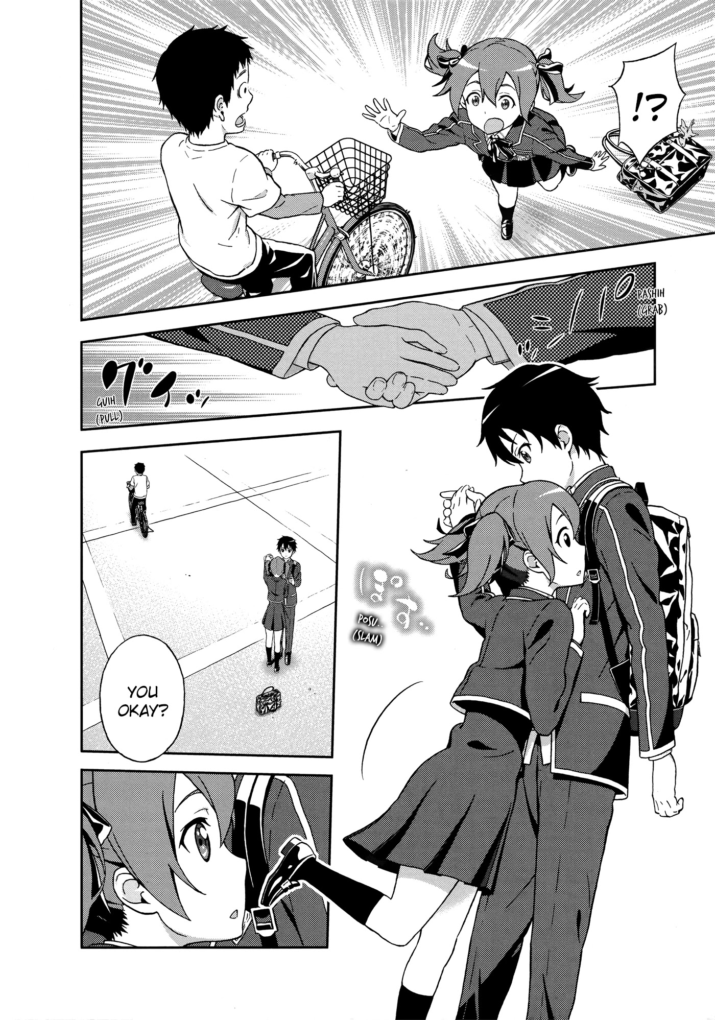 Sword Art Online Comic Anthology Chapter 2.3 page 4 - Vol.2 Chapter 3: Silica and Date Art Offline