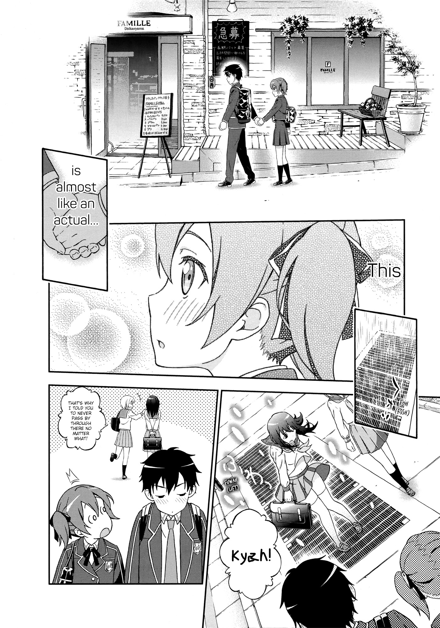 Sword Art Online Comic Anthology Chapter 2.3 page 6 - Vol.2 Chapter 3: Silica and Date Art Offline
