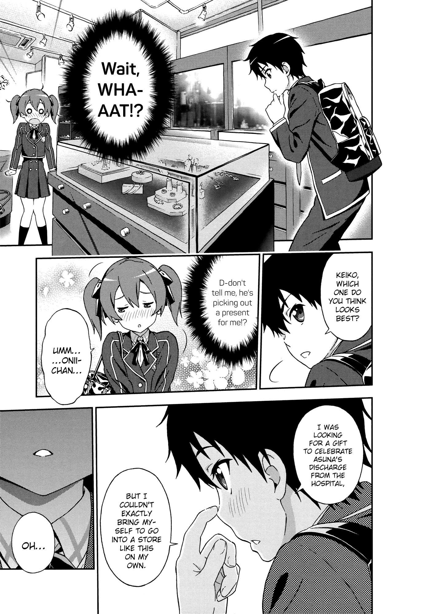 Sword Art Online Comic Anthology Chapter 2.3 page 9 - Vol.2 Chapter 3: Silica and Date Art Offline