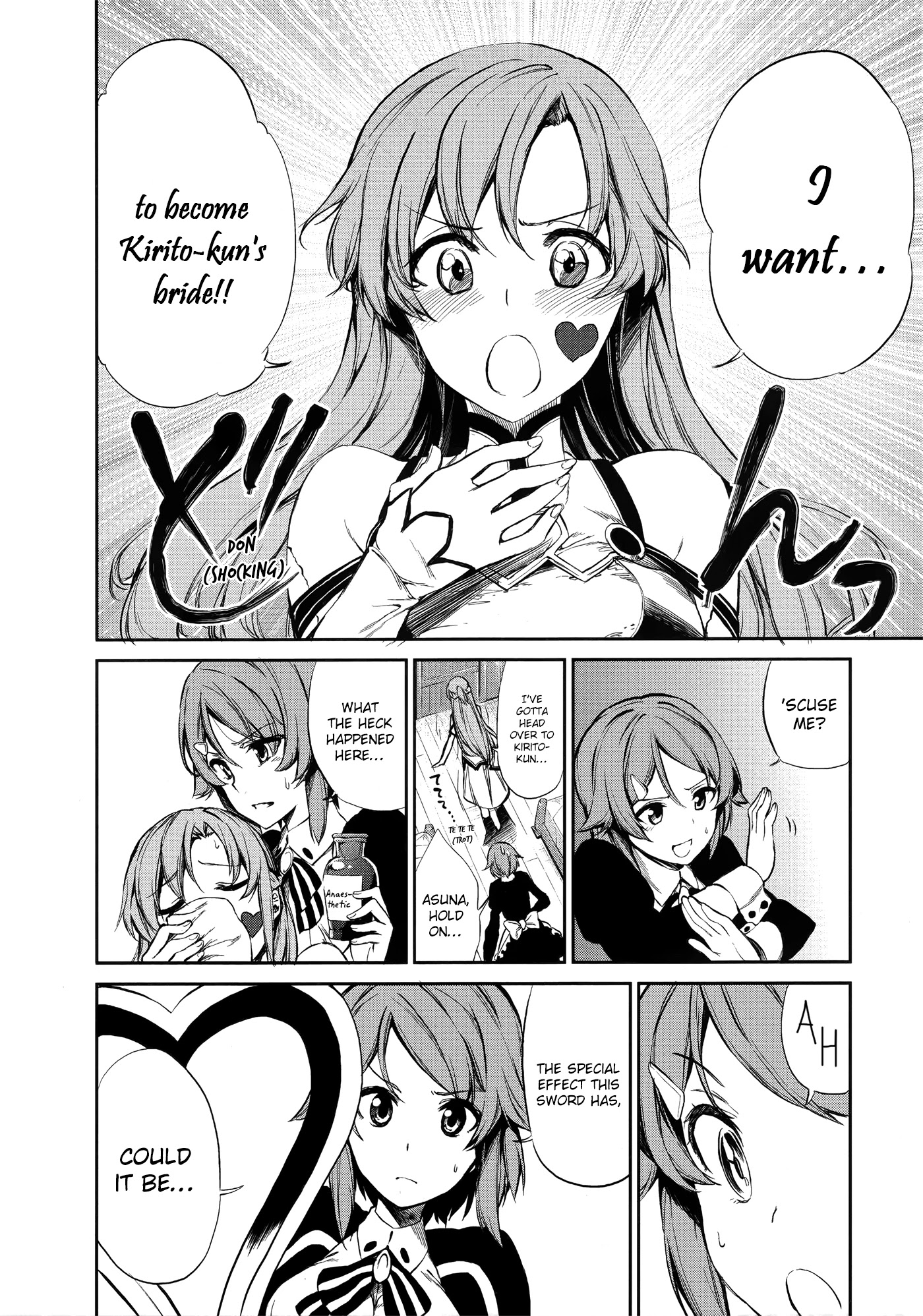 Sword Art Online Comic Anthology Chapter 2.4 page 10 - Vol.2 Chapter 4: Hearty Lisbeth
