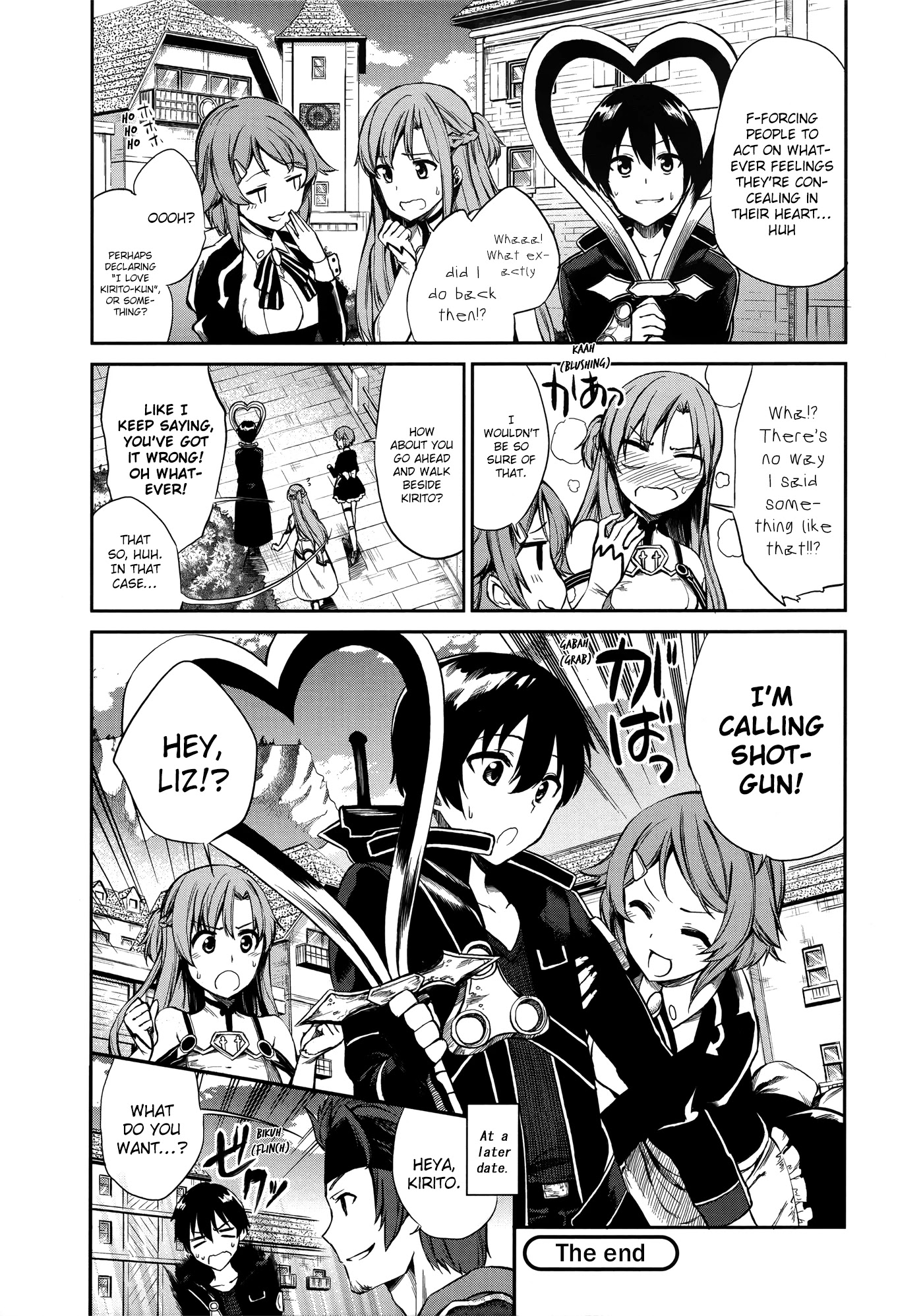 Sword Art Online Comic Anthology Chapter 2.4 page 12 - Vol.2 Chapter 4: Hearty Lisbeth