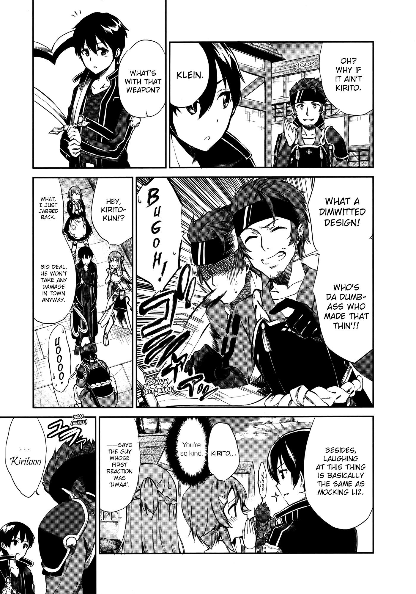 Sword Art Online Comic Anthology Chapter 2.4 page 5 - Vol.2 Chapter 4: Hearty Lisbeth