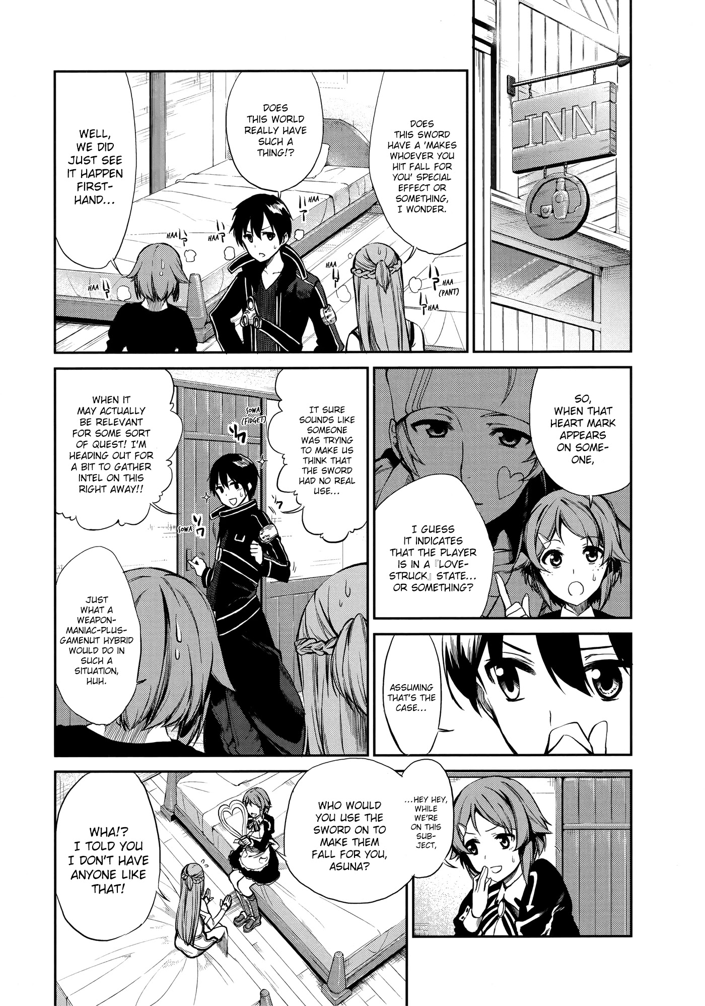 Sword Art Online Comic Anthology Chapter 2.4 page 7 - Vol.2 Chapter 4: Hearty Lisbeth