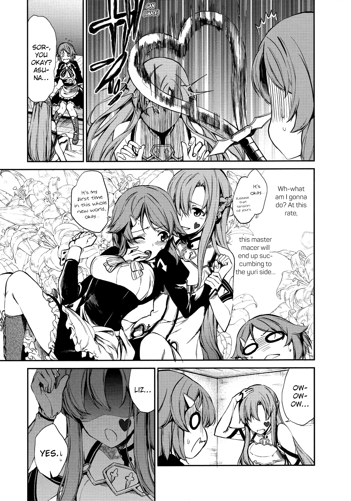 Sword Art Online Comic Anthology Chapter 2.4 page 9 - Vol.2 Chapter 4: Hearty Lisbeth