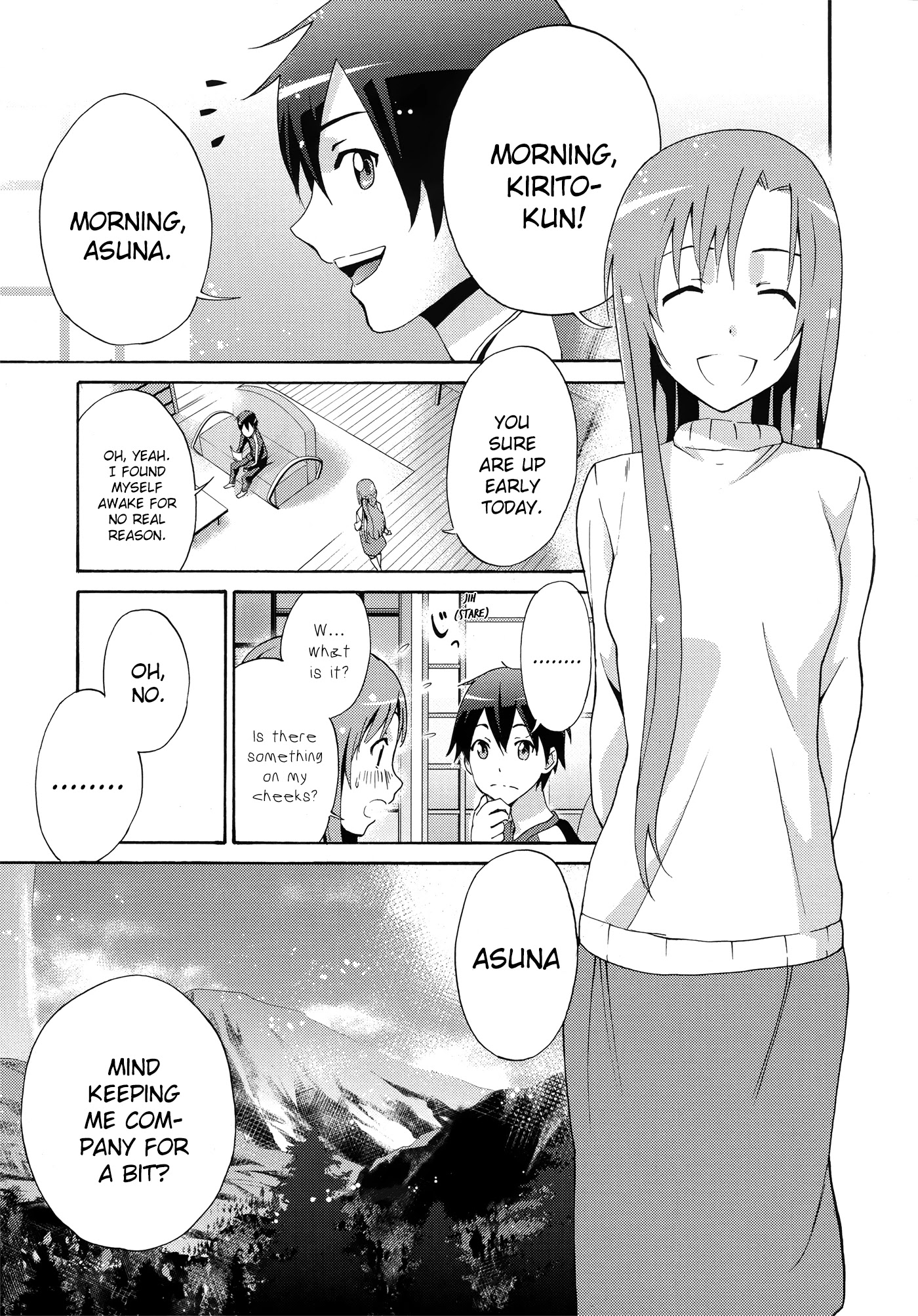 Sword Art Online Comic Anthology Chapter 2.5 page 3 - Vol.2 Chapter 5: Reflect Mind