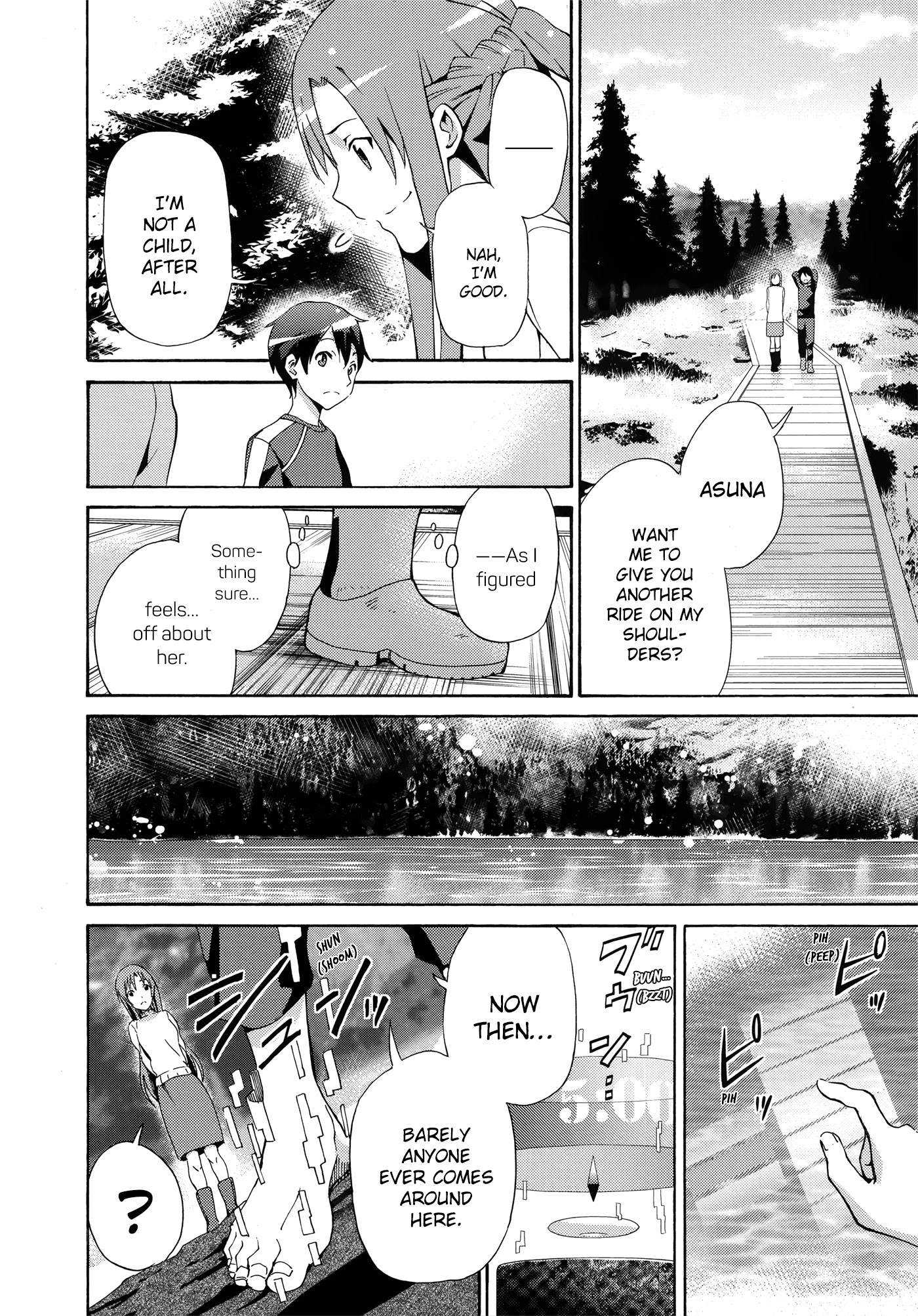 Sword Art Online Comic Anthology Chapter 2.5 page 4 - Vol.2 Chapter 5: Reflect Mind