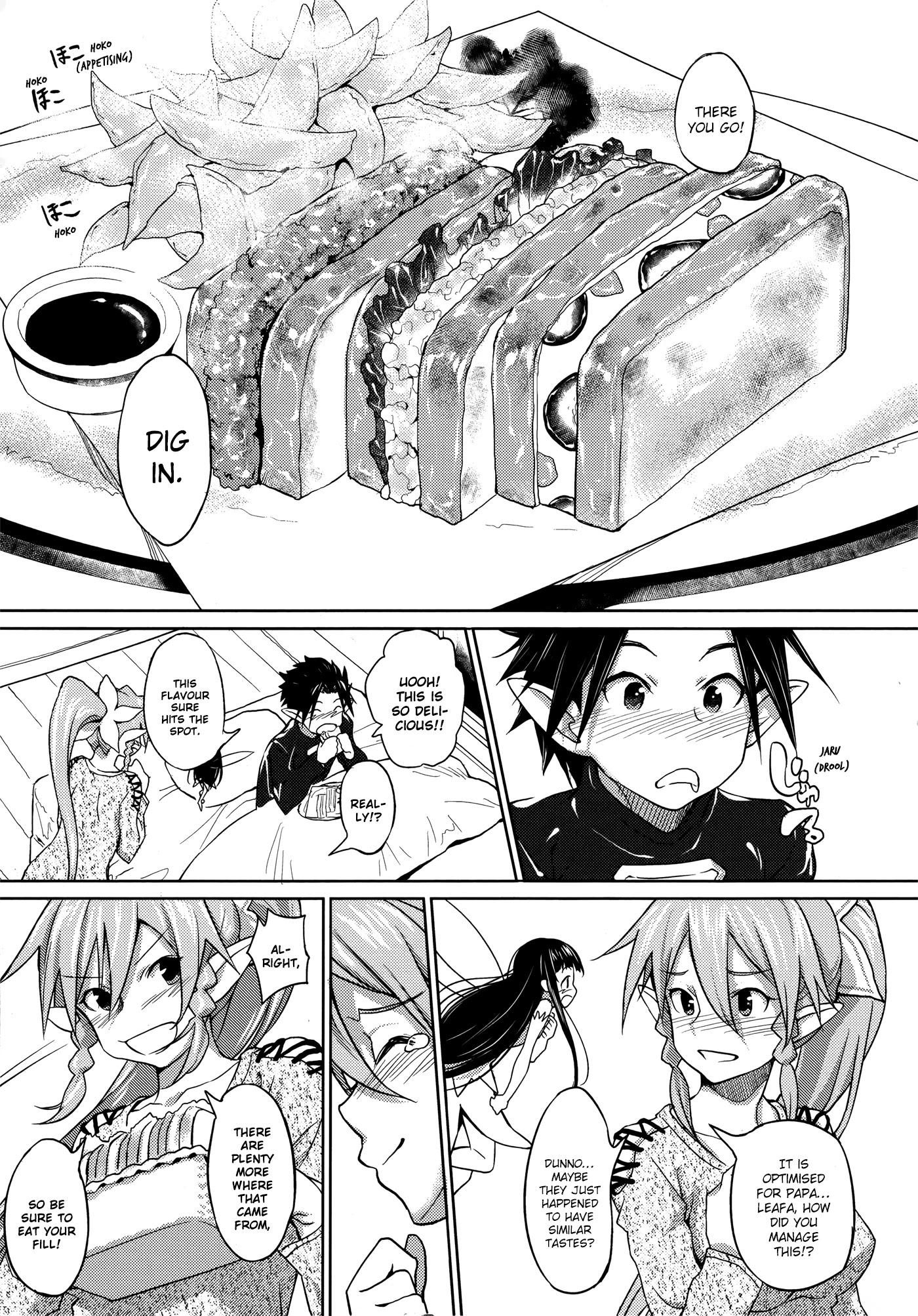 Sword Art Online Comic Anthology Chapter 2.6 page 13 - Vol.2 Chapter 6: Leafa's ALfheim Kitchen