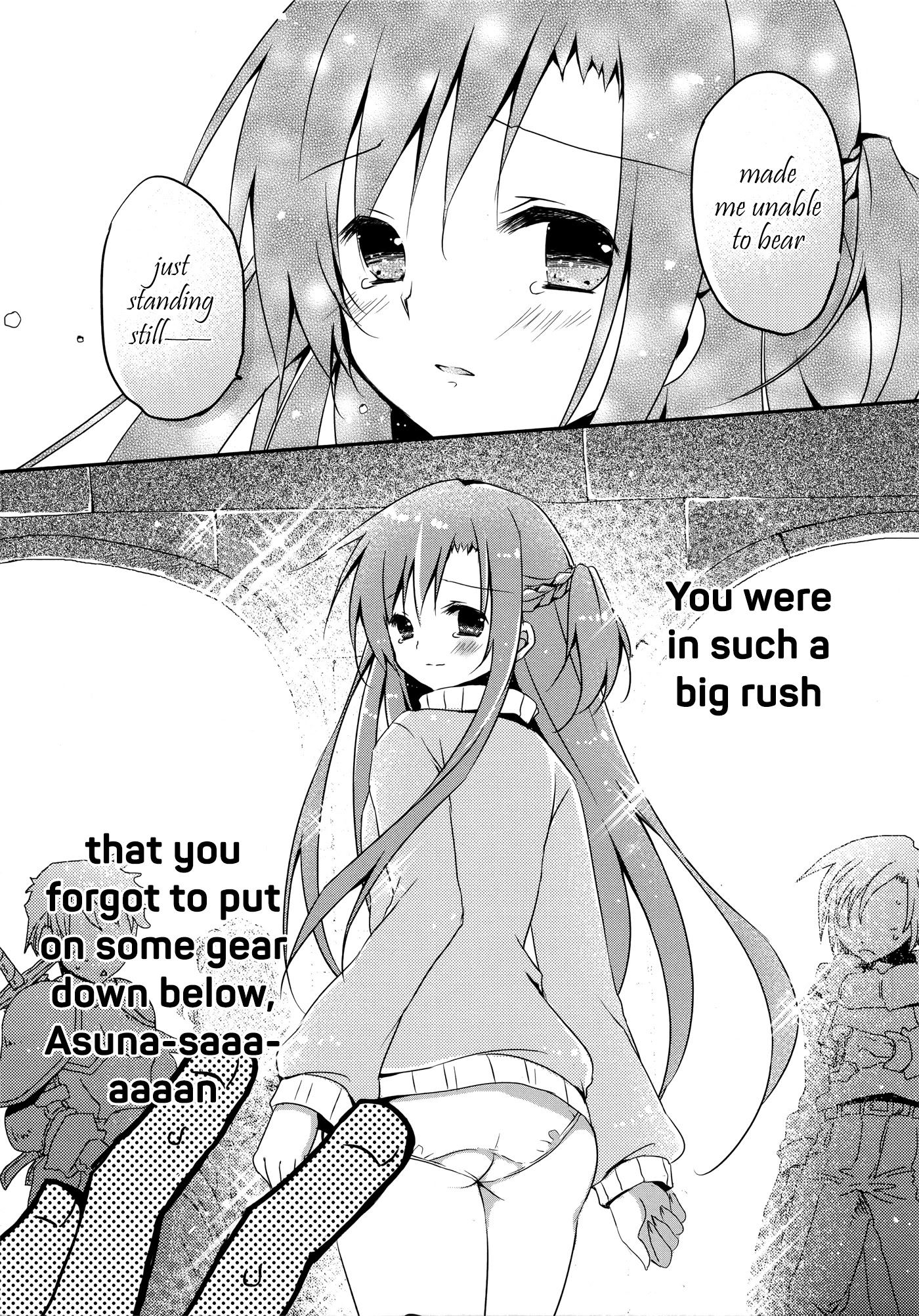 Sword Art Online Comic Anthology Chapter 2.7 page 14 - Vol.2 Chapter 7: Heart Pounding Online