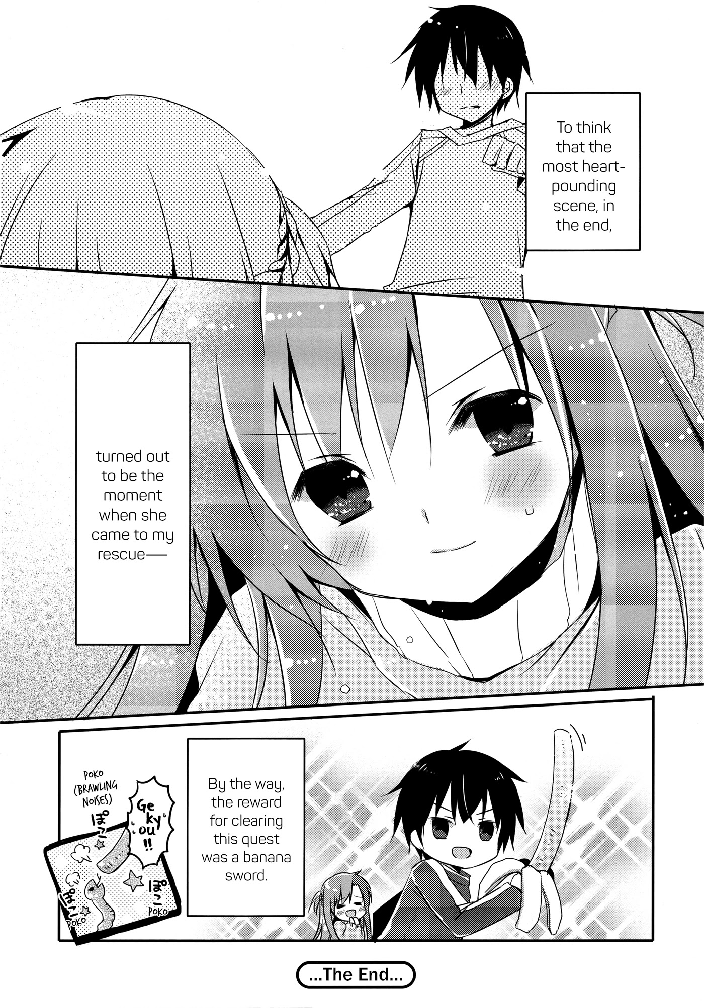 Sword Art Online Comic Anthology Chapter 2.7 page 16 - Vol.2 Chapter 7: Heart Pounding Online