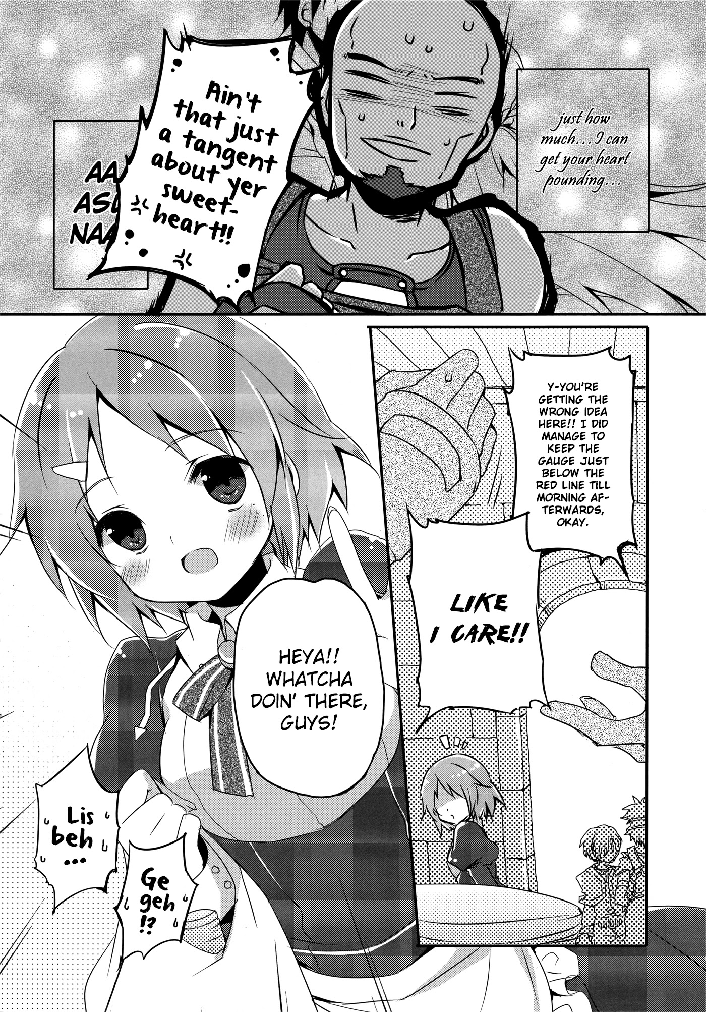 Sword Art Online Comic Anthology Chapter 2.7 page 8 - Vol.2 Chapter 7: Heart Pounding Online