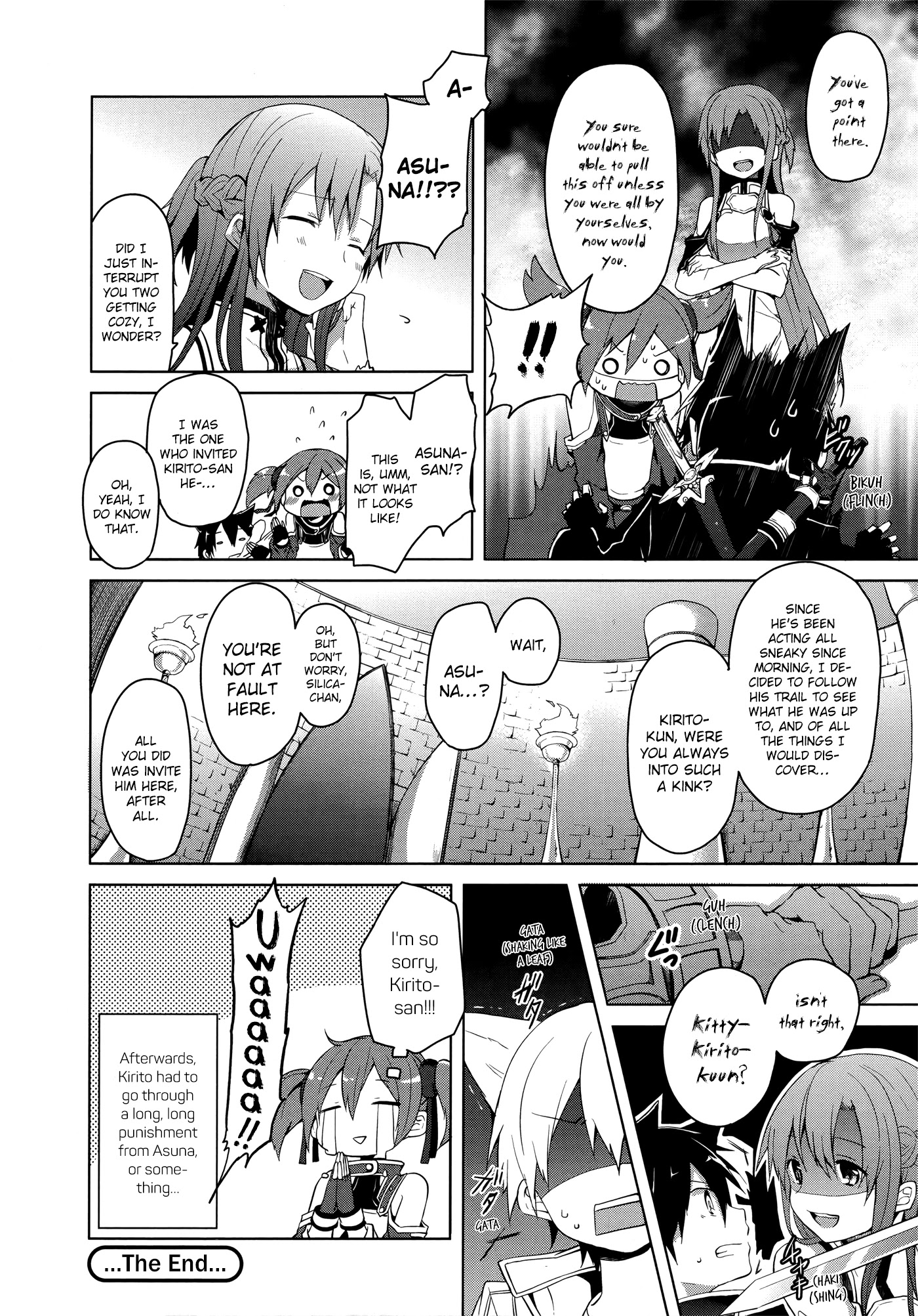 Sword Art Online Comic Anthology Chapter 2.8 page 10 - Vol.2 Chapter 8: Silica and the Investigation of the Mysterious Item!