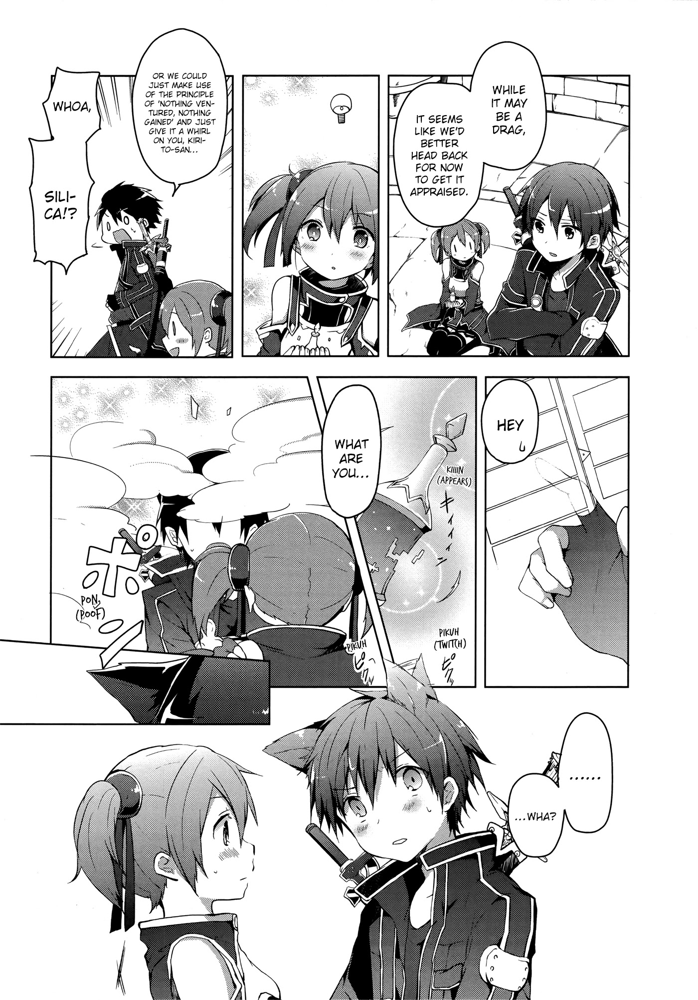 Sword Art Online Comic Anthology Chapter 2.8 page 7 - Vol.2 Chapter 8: Silica and the Investigation of the Mysterious Item!
