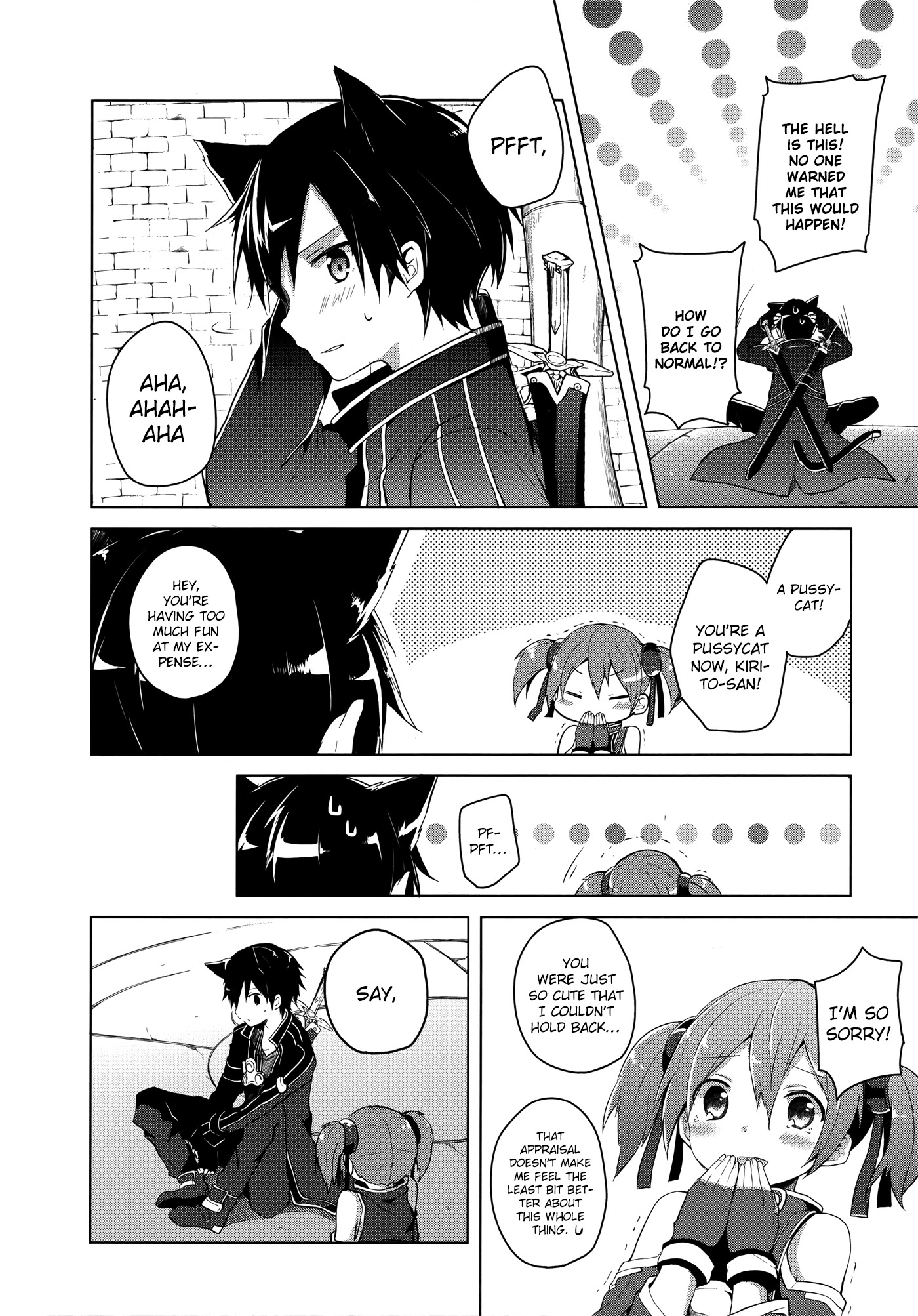 Sword Art Online Comic Anthology Chapter 2.8 page 8 - Vol.2 Chapter 8: Silica and the Investigation of the Mysterious Item!