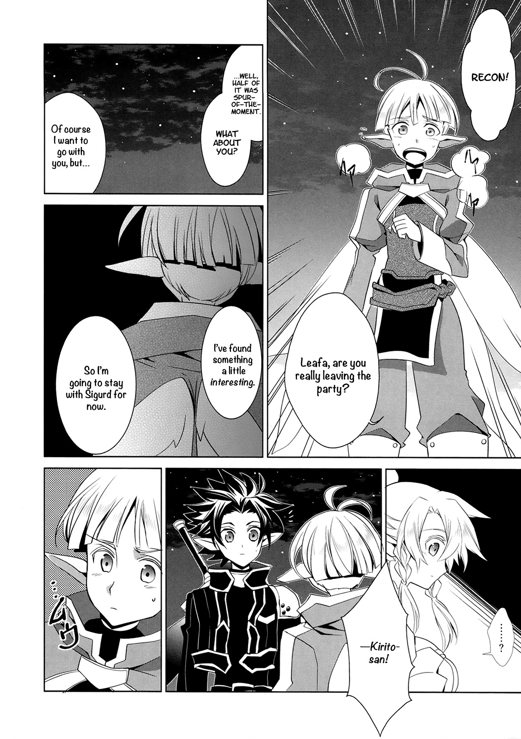 Sword Art Online - Fairy Dance Chapter 3 page 22 - Chapter 3