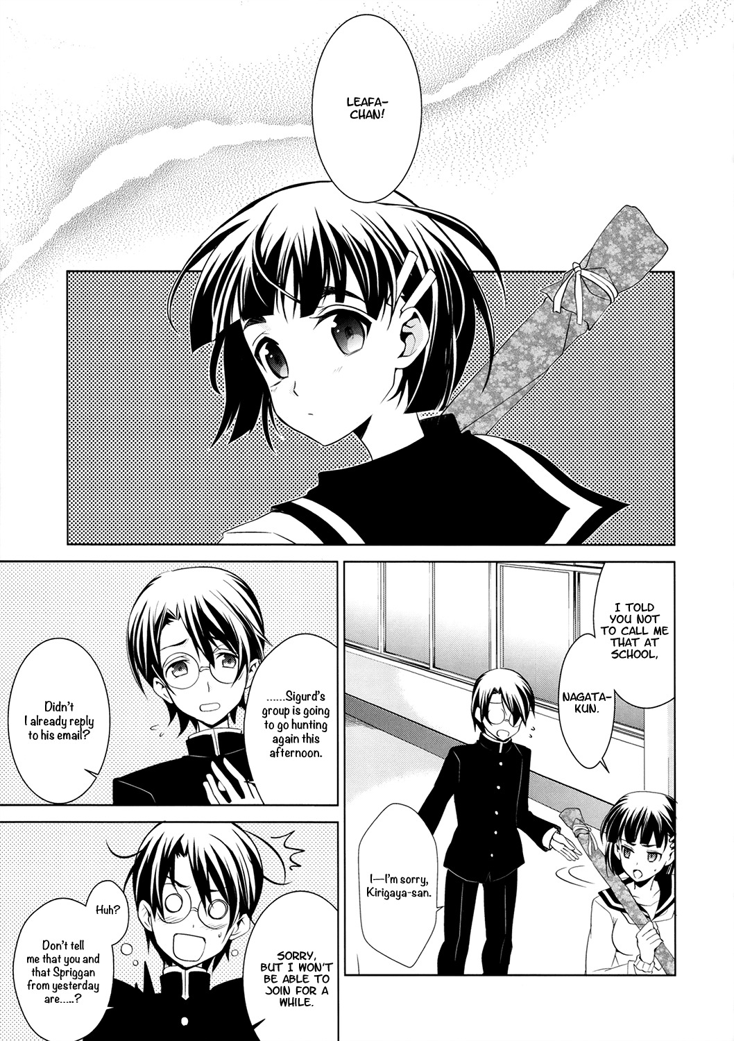 Sword Art Online - Fairy Dance Chapter 3 page 3 - Chapter 3