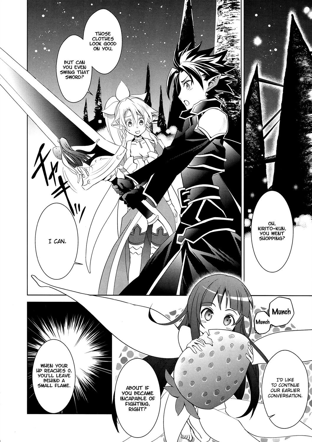 Sword Art Online - Fairy Dance Chapter 3 page 8 - Chapter 3