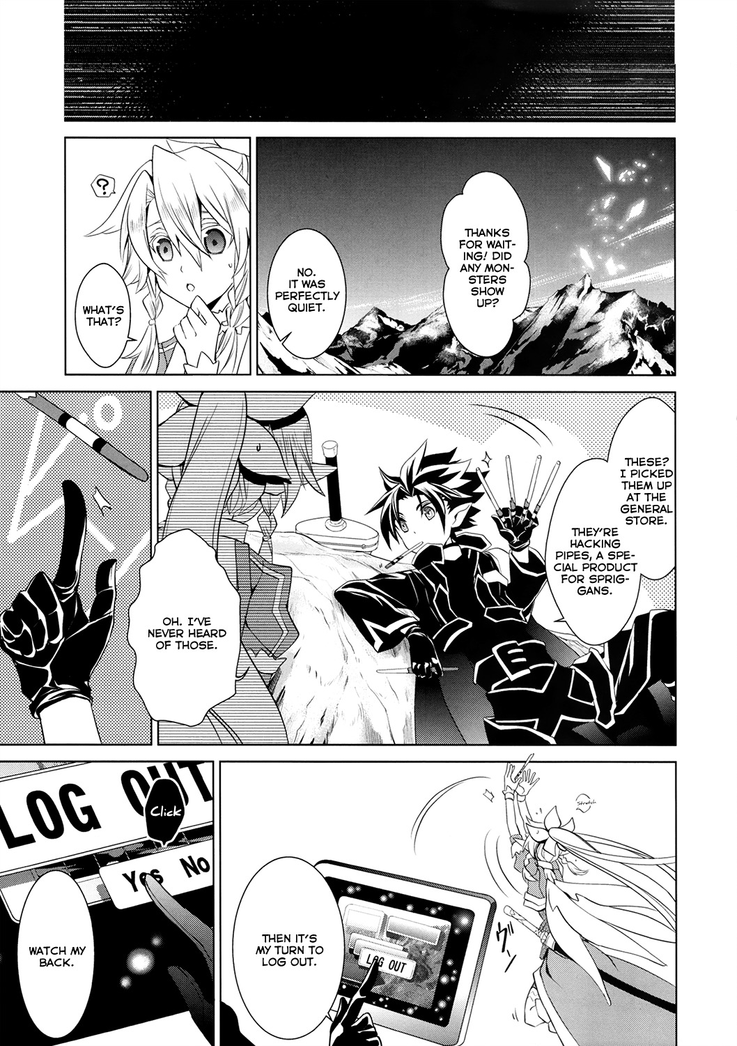 Sword Art Online - Fairy Dance Chapter 4 page 13 - Chapter 4