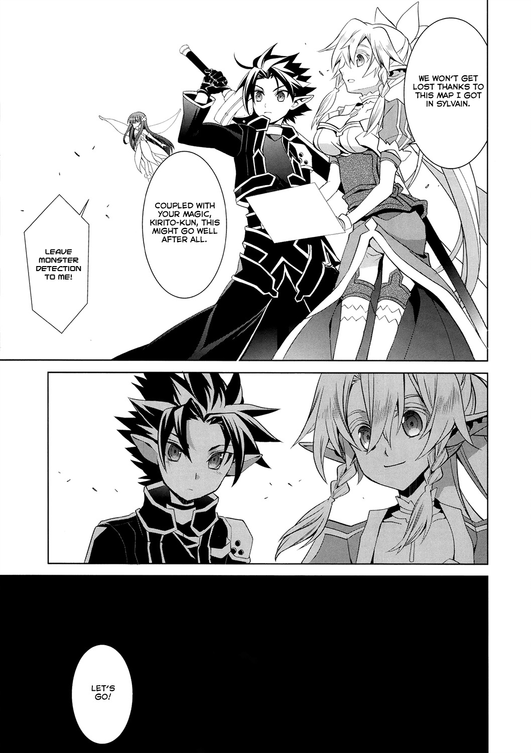 Sword Art Online - Fairy Dance Chapter 4 page 35 - Chapter 4