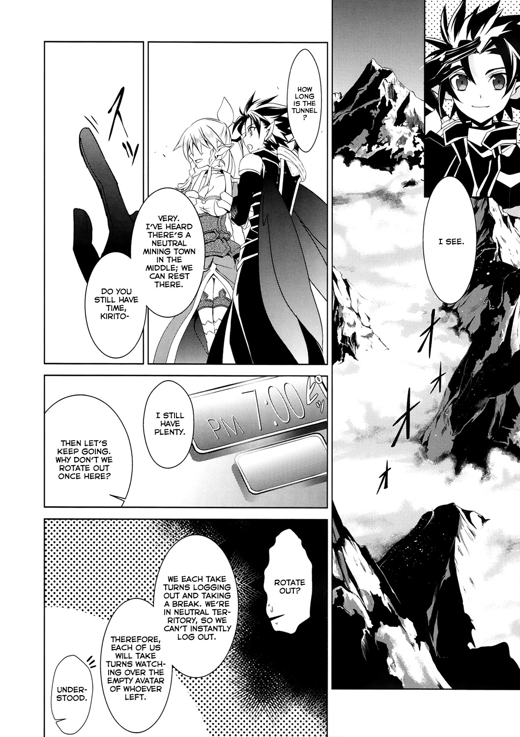 Sword Art Online - Fairy Dance Chapter 4 page 6 - Chapter 4