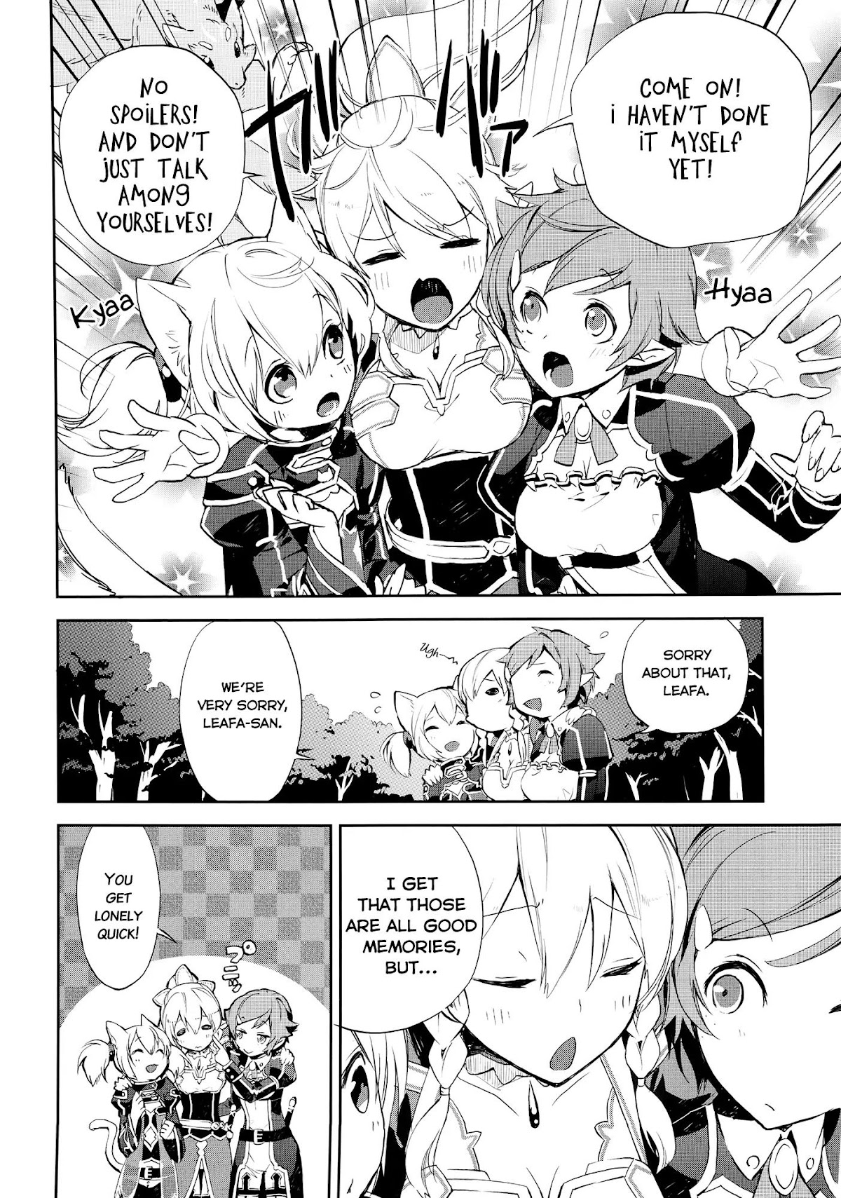 Sword Art Online - Girls Ops Chapter 1 page 22 - Chapter 1: Vol.1 STAGE.1