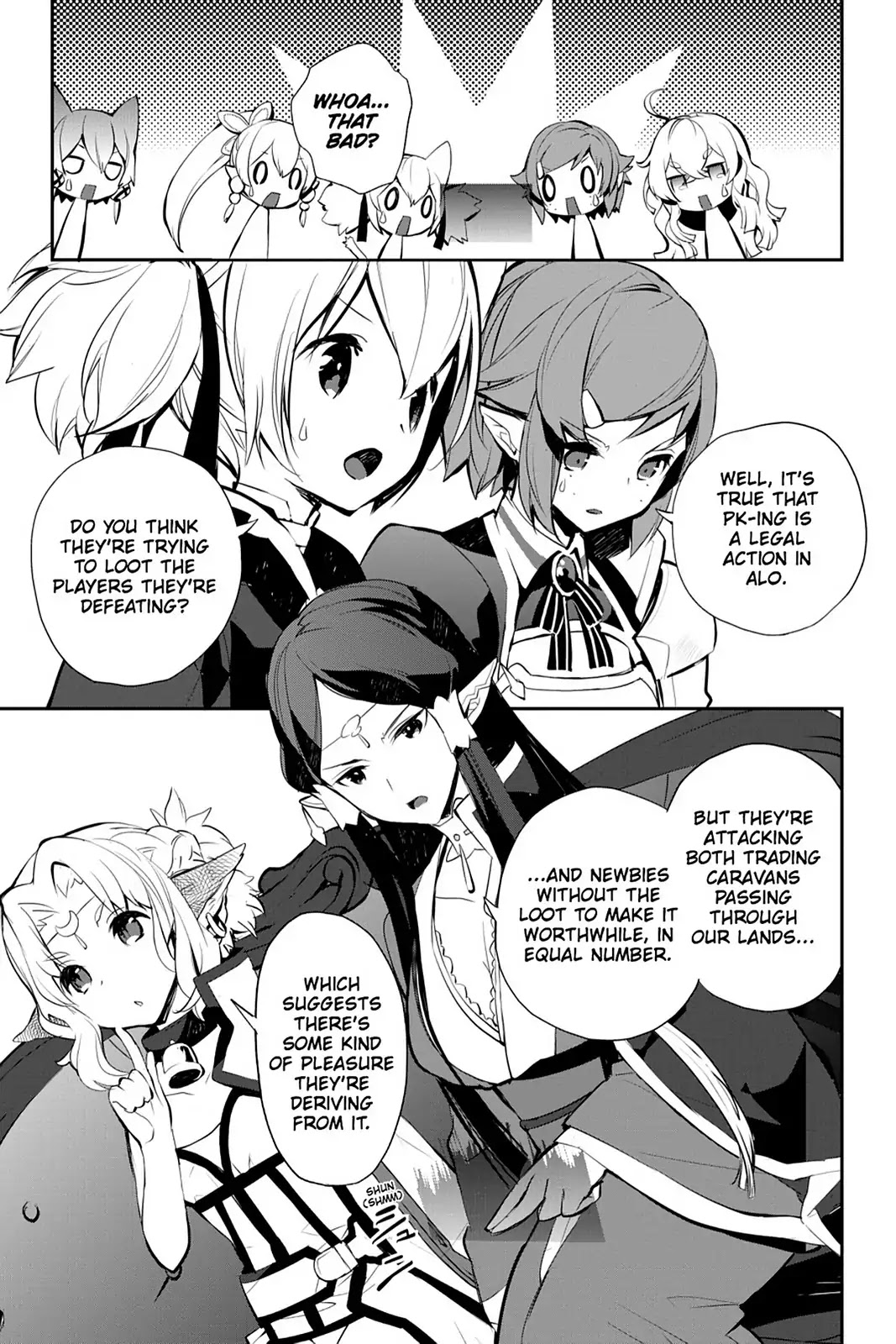 Sword Art Online - Girls Ops Chapter 11 page 19 - Chapter 11: Vol.2 STAGE.11