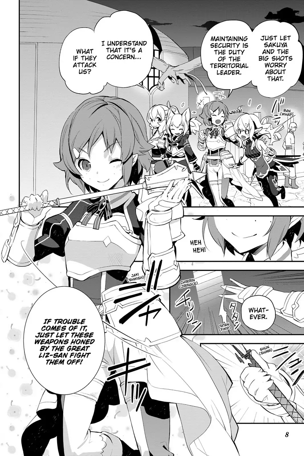 Sword Art Online - Girls Ops Chapter 12 page 10 - Chapter 12: Vol.3 STAGE.12