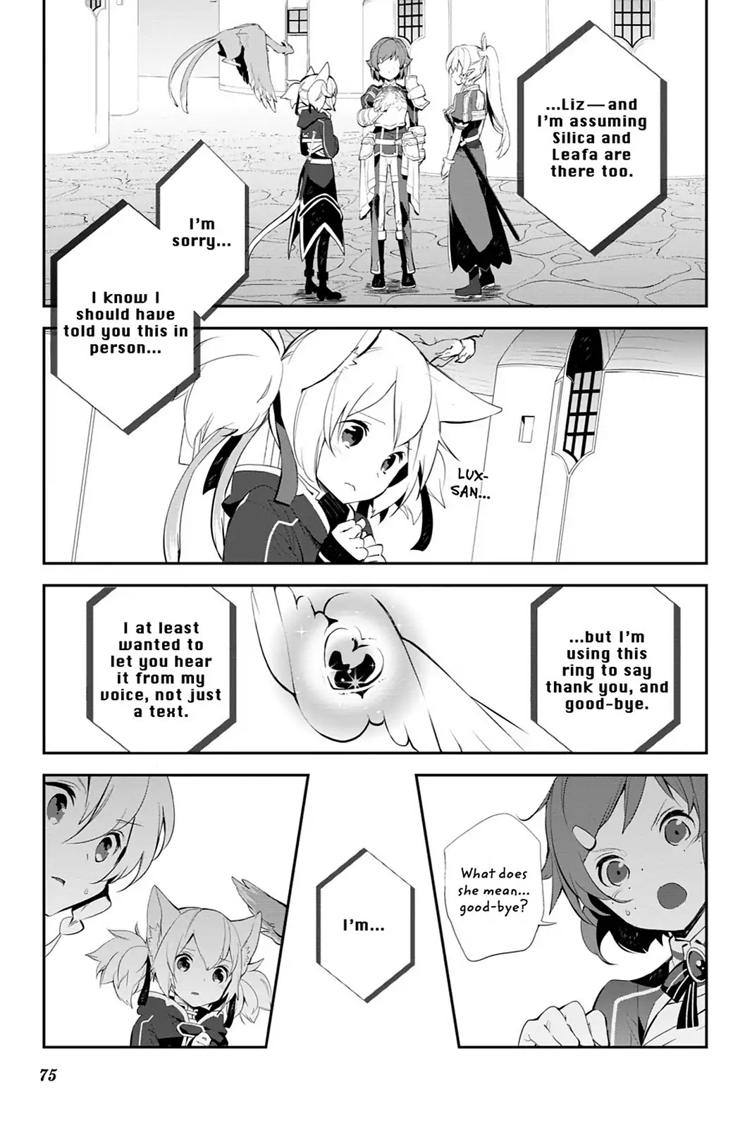 Sword Art Online - Girls Ops Chapter 13 page 29 - Chapter 13: Vol.3 STAGE.13