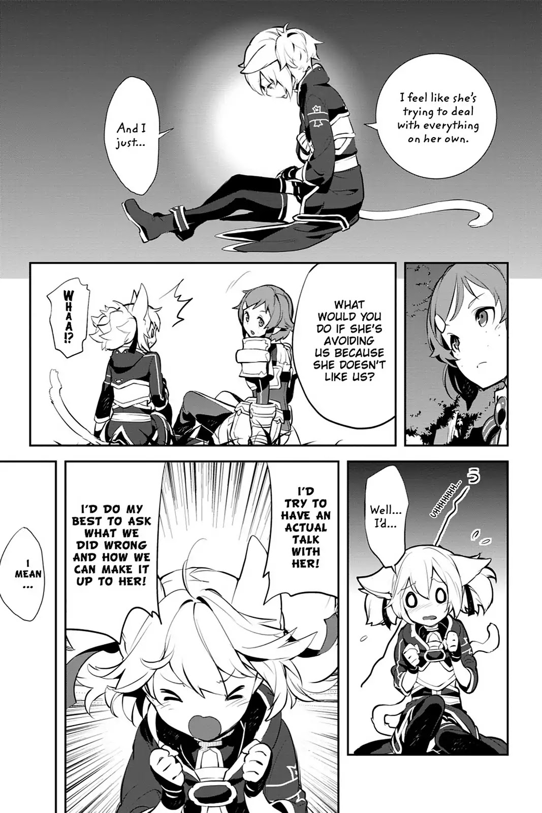 Sword Art Online - Girls Ops Chapter 14 page 19 - Chapter 14: Vol.3 STAGE.14
