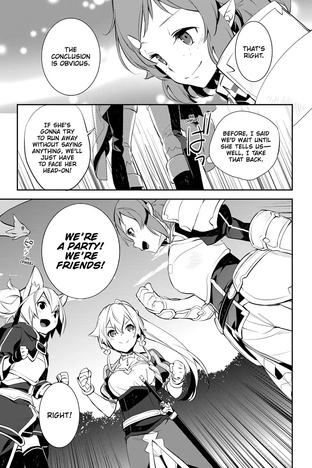 Sword Art Online - Girls Ops Chapter 14 page 21 - Chapter 14: Vol.3 STAGE.14